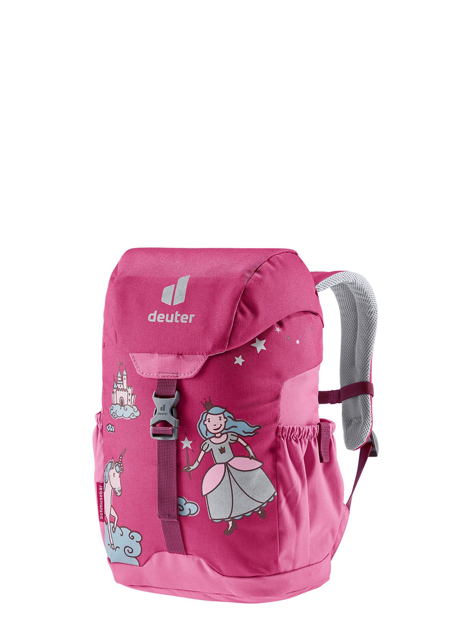 Otroški pohodniški nahrbtnik Deuter Schmusebar - ruby/hotpink