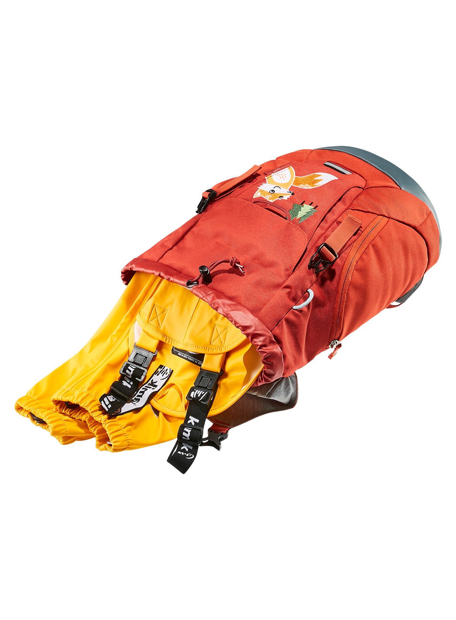 Otroški pohodniški nahrbtnik Deuter Waldfuchs 14 - lava/paprika
