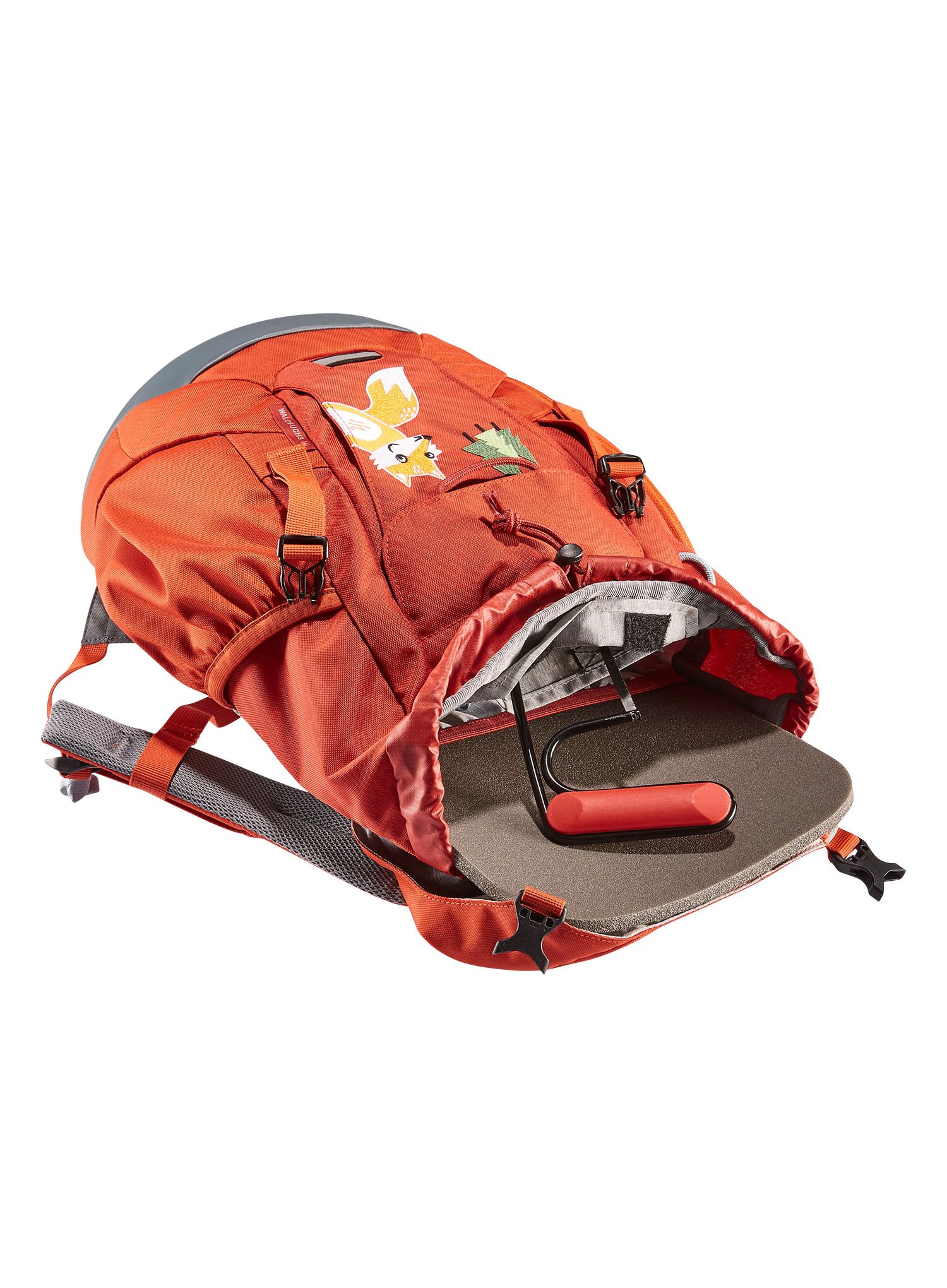 Otroški pohodniški nahrbtnik Deuter Waldfuchs 14 - lava/paprika