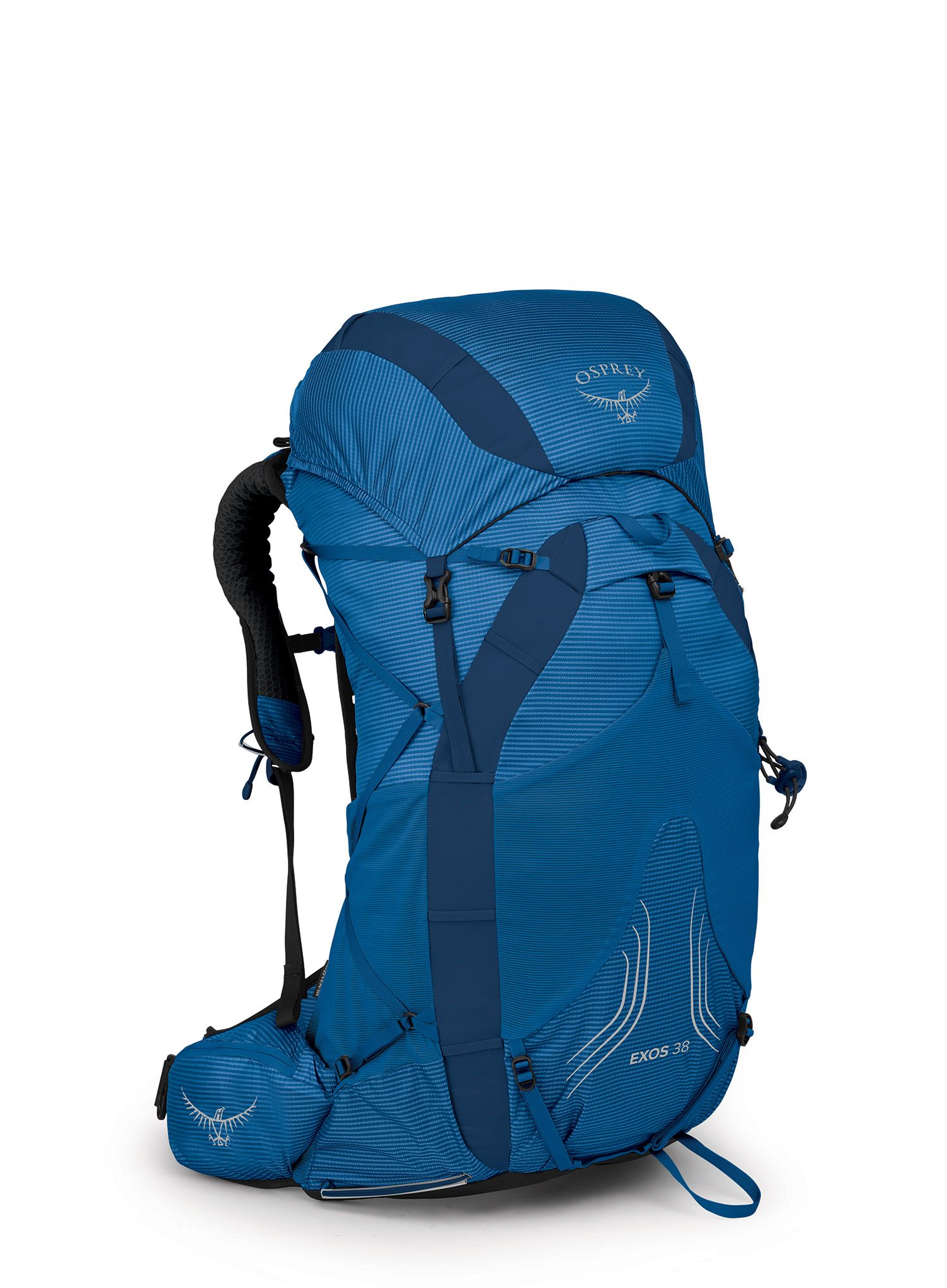 Pohodniški nahrbtnik Osprey Exos 38 - blue ribbon