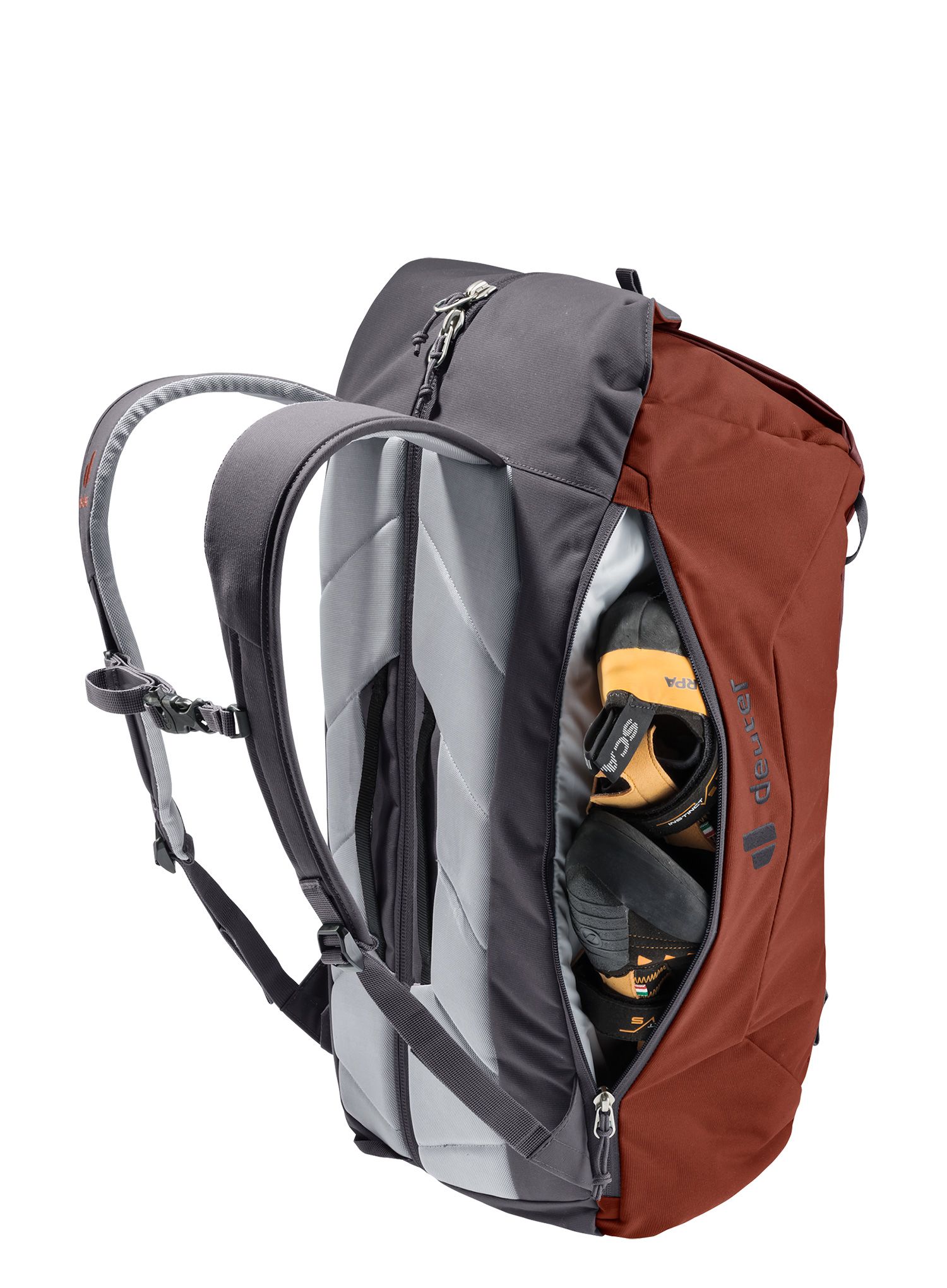 Plezalni nahrbtnik Deuter Gravity Motion - redwood/graphite