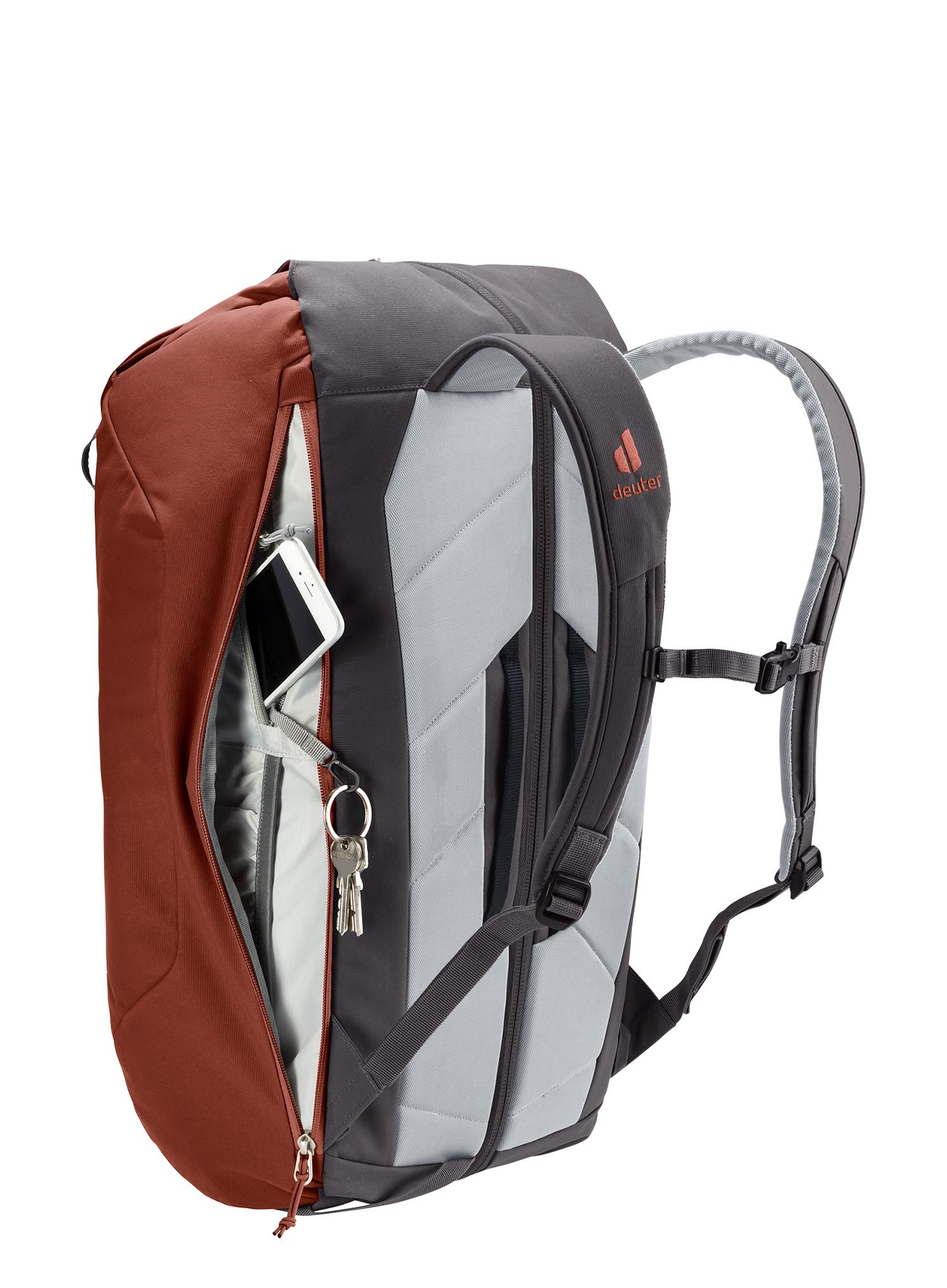 Plezalni nahrbtnik Deuter Gravity Motion - redwood/graphite