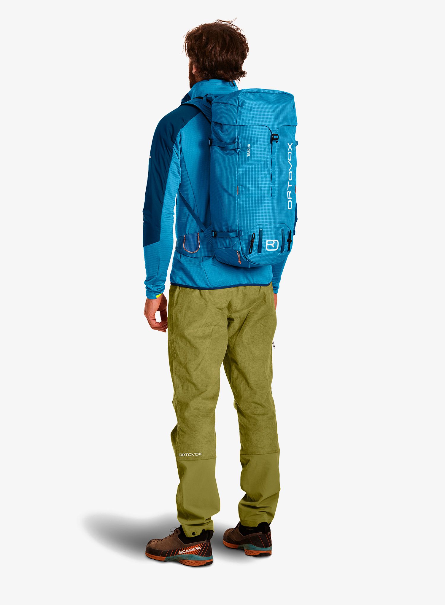Plezalni nahrbtnik Ortovox Trad 28 - heritage blue