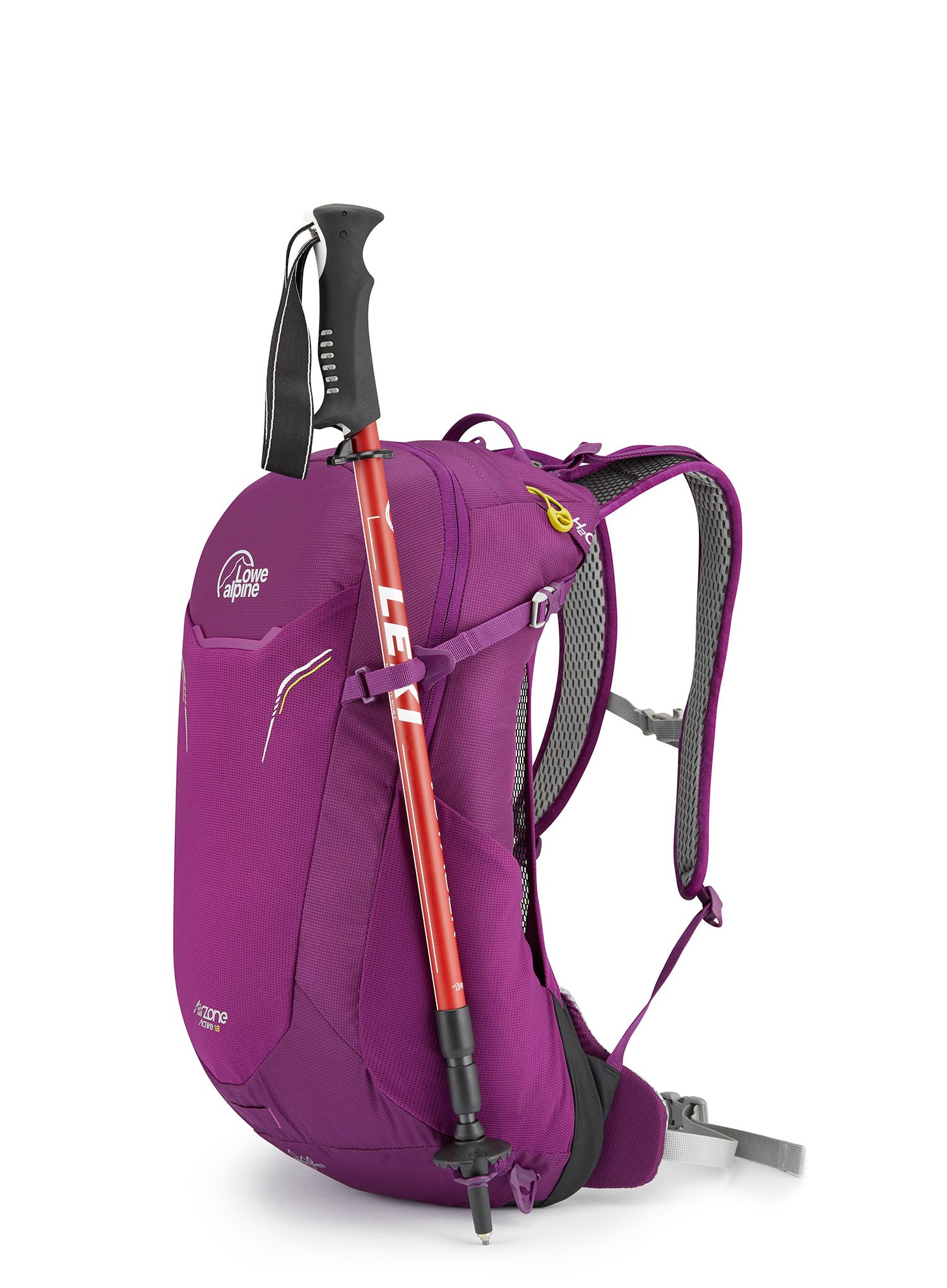 Nahrbtnik z distančno mrežico Lowe Alpine AirZone Active 18 - grape