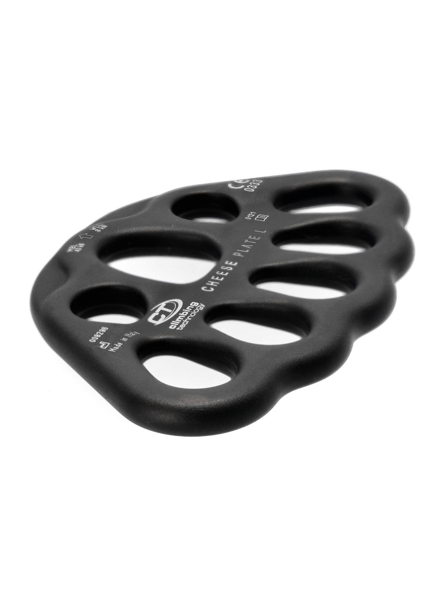 Sidriščna ploščica Climbing Technology/SKYLOTEC Cheese Plate L - black
