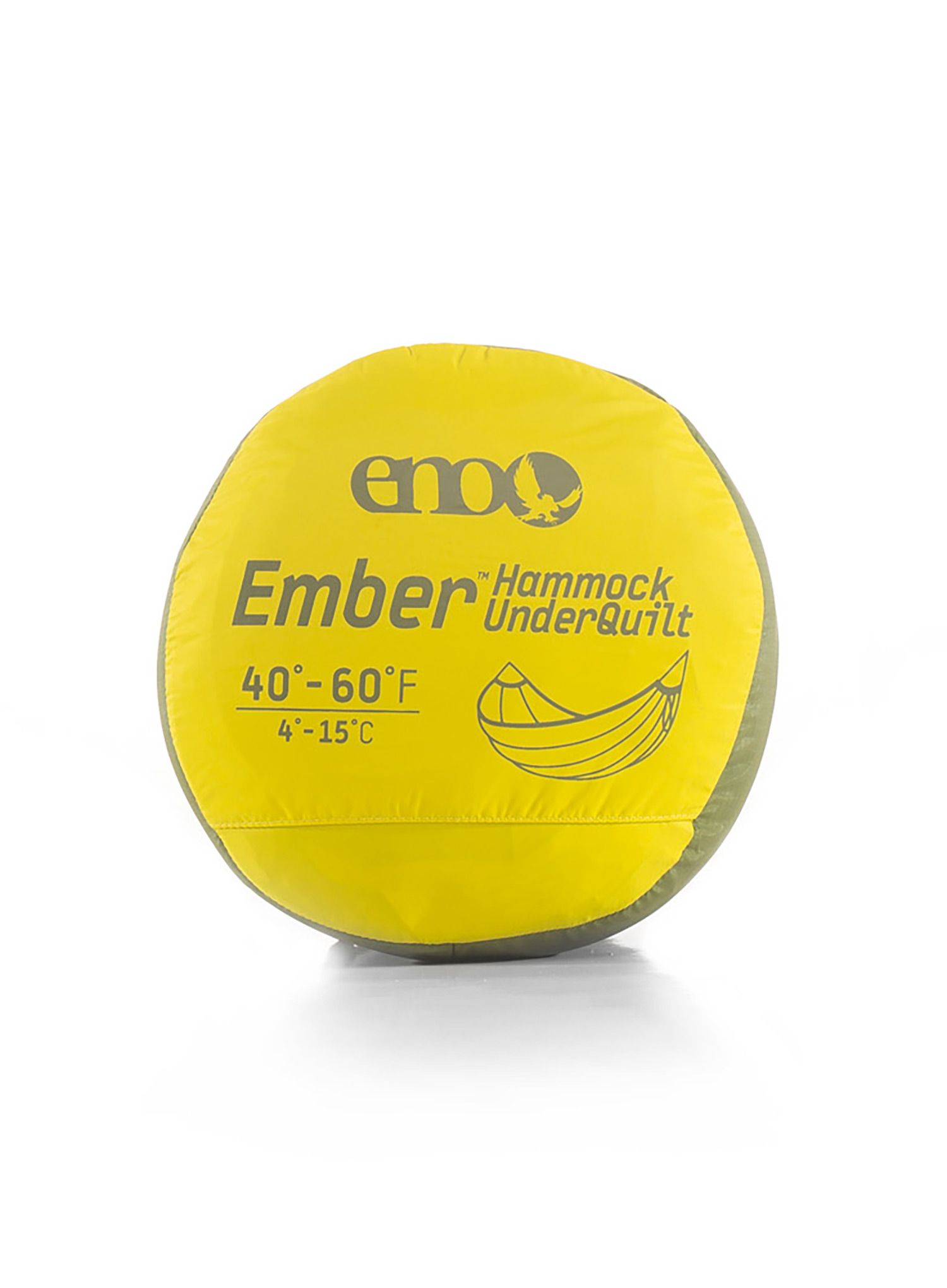 Podloga za visečo mrežo ENO Ember UnderQuilt - evergreen