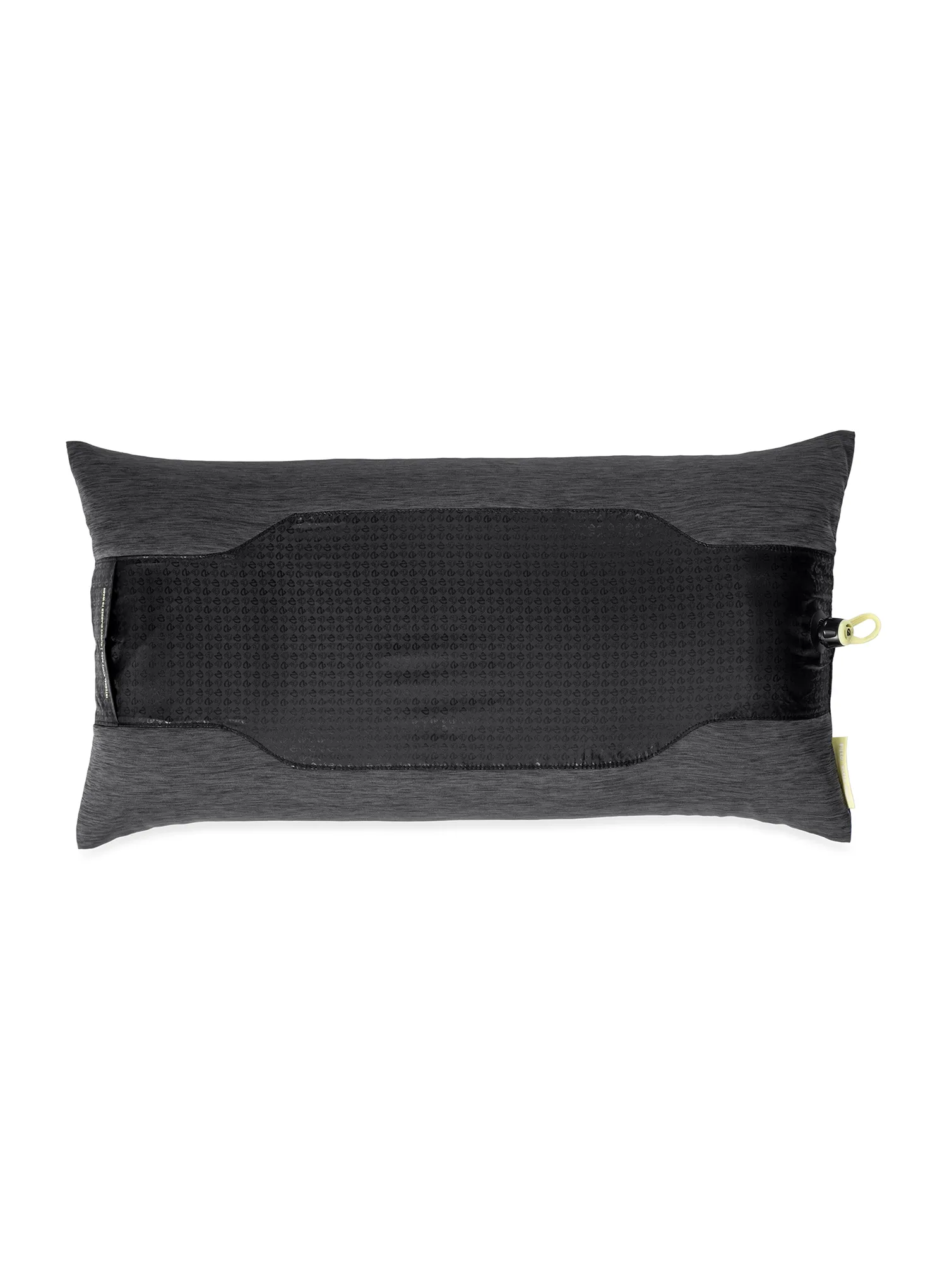 Napihljiv vzglavnik Nemo Fillo Elite Wide - black pearl/citron