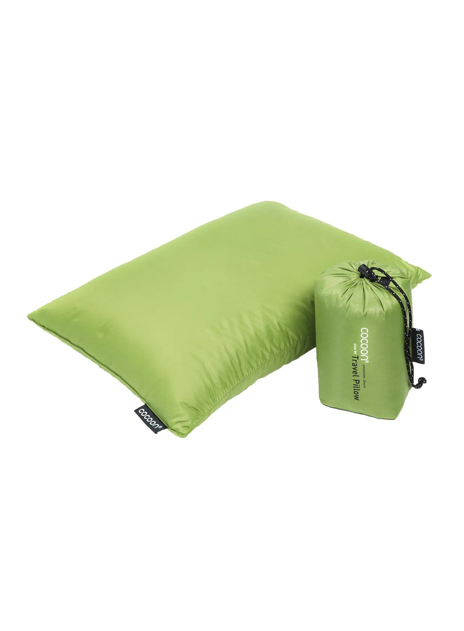Potovalni vzglavnik Cocoon Down Travel Pillow M - wasabi