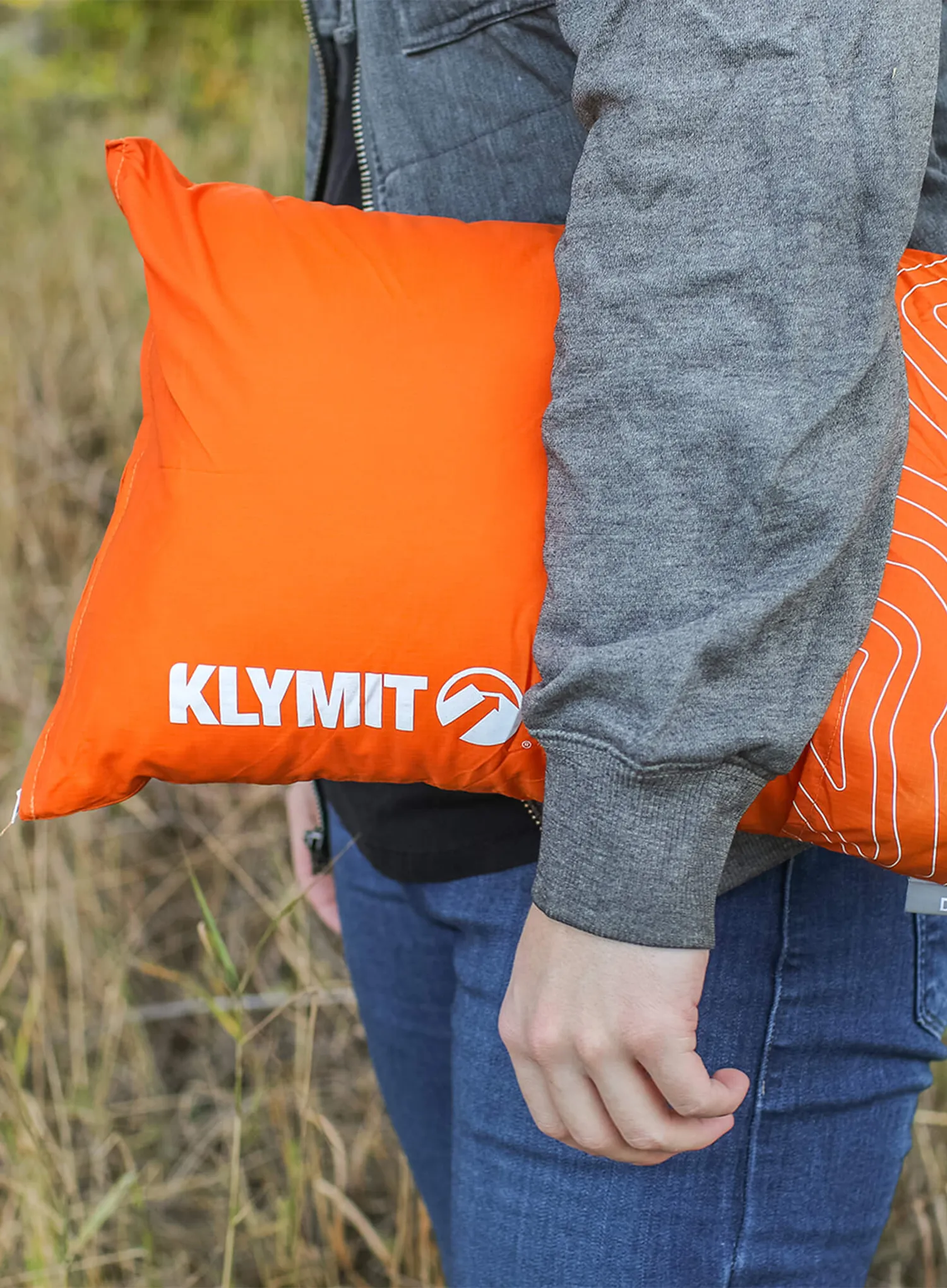 Potovalni vzglavnik Klymit Drift Pillow Large - orange