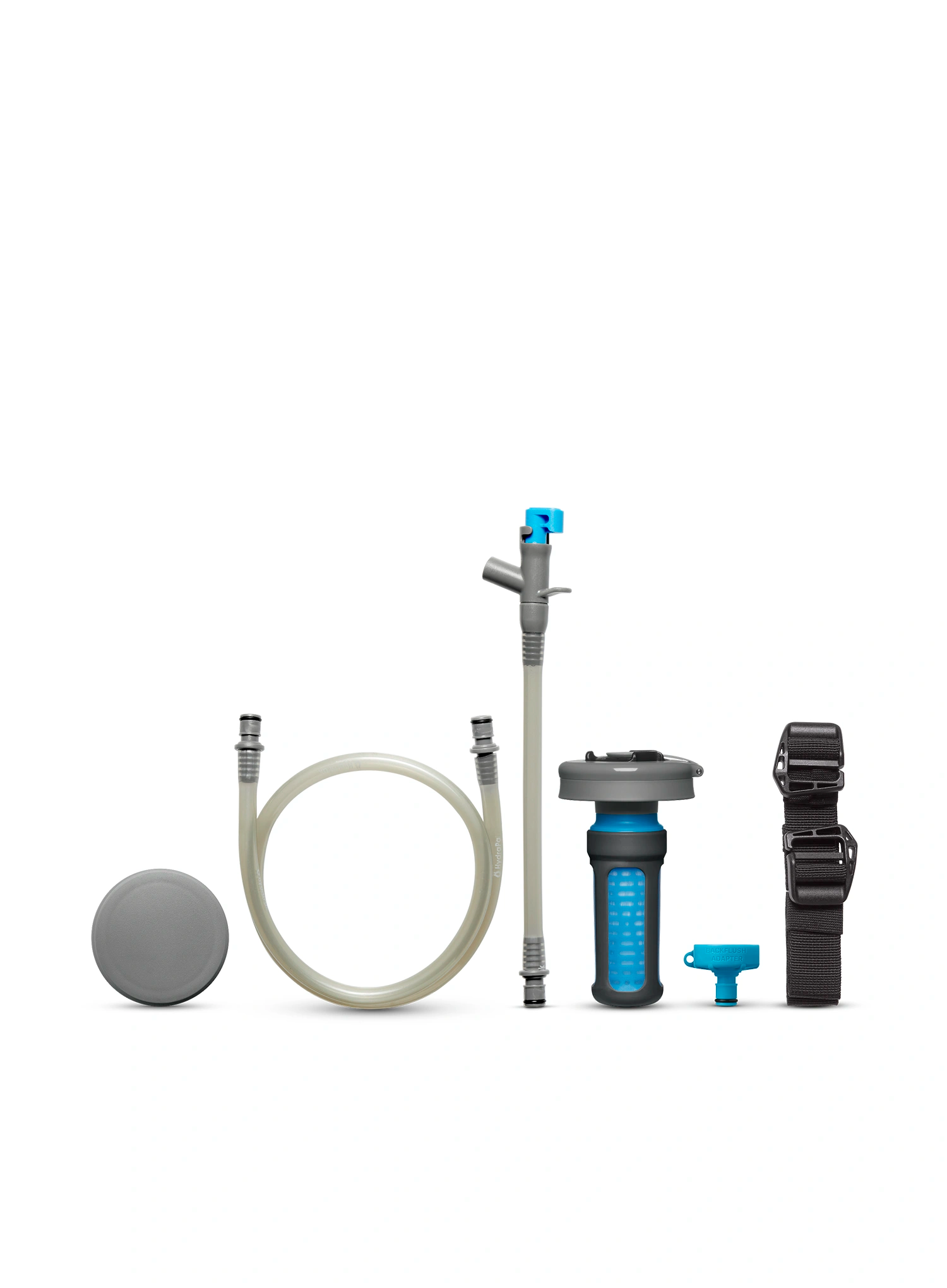 Posoda za vodo HydraPak Seeker+ Gravity Filter Kit - mammoth grey