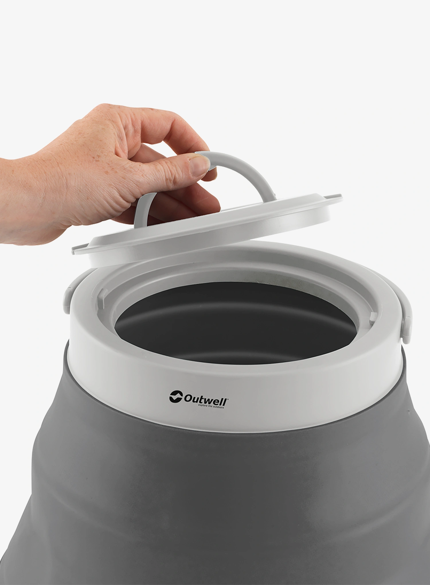 Posoda za vodo Outwell Collaps Water Carrier 12 L - grey mist