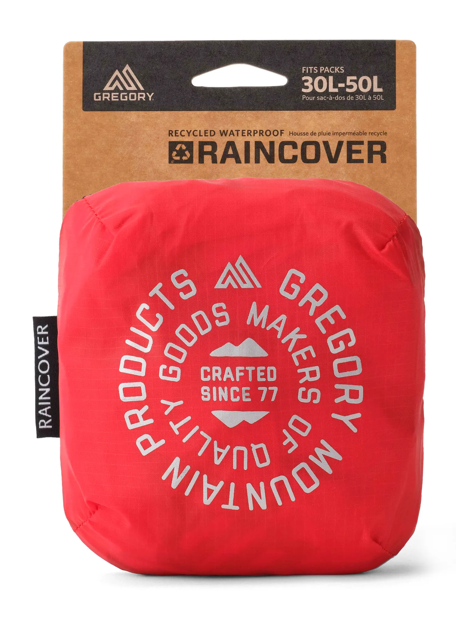 Prevleka za nahrbtnik Gregory Raincover 30/50L - beaming red