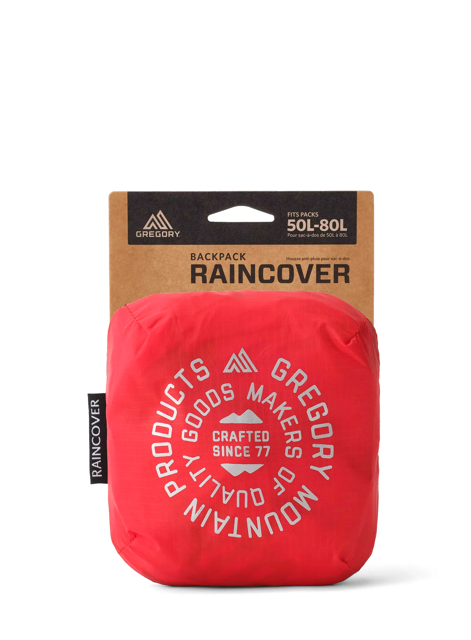 Prevleka za nahrbtnik Gregory Raincover 50/80 l - beaming red