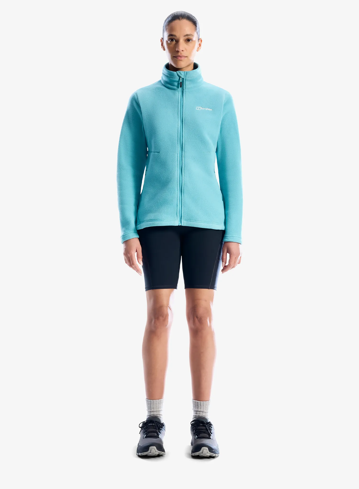 Ženski flis Berghaus Prism PT InterActive Jacket - calgary blue