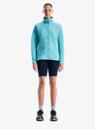 Ženski flis Berghaus Prism PT InterActive Jacket - calgary blue