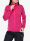 Ženski flis CMP Haze Jacket Knitted - magenta/lighter