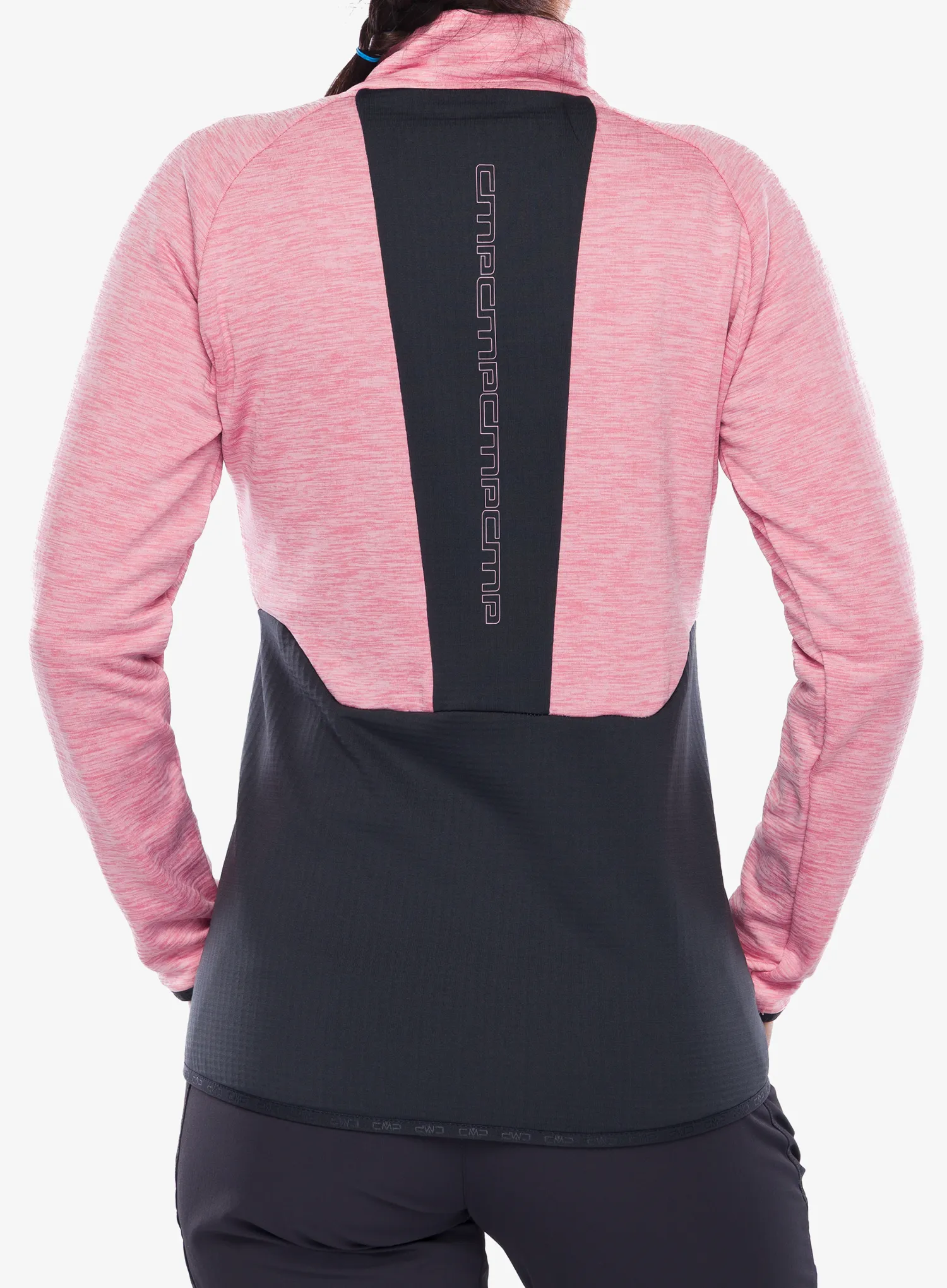 Ženski flis CMP Nexure - pink melange