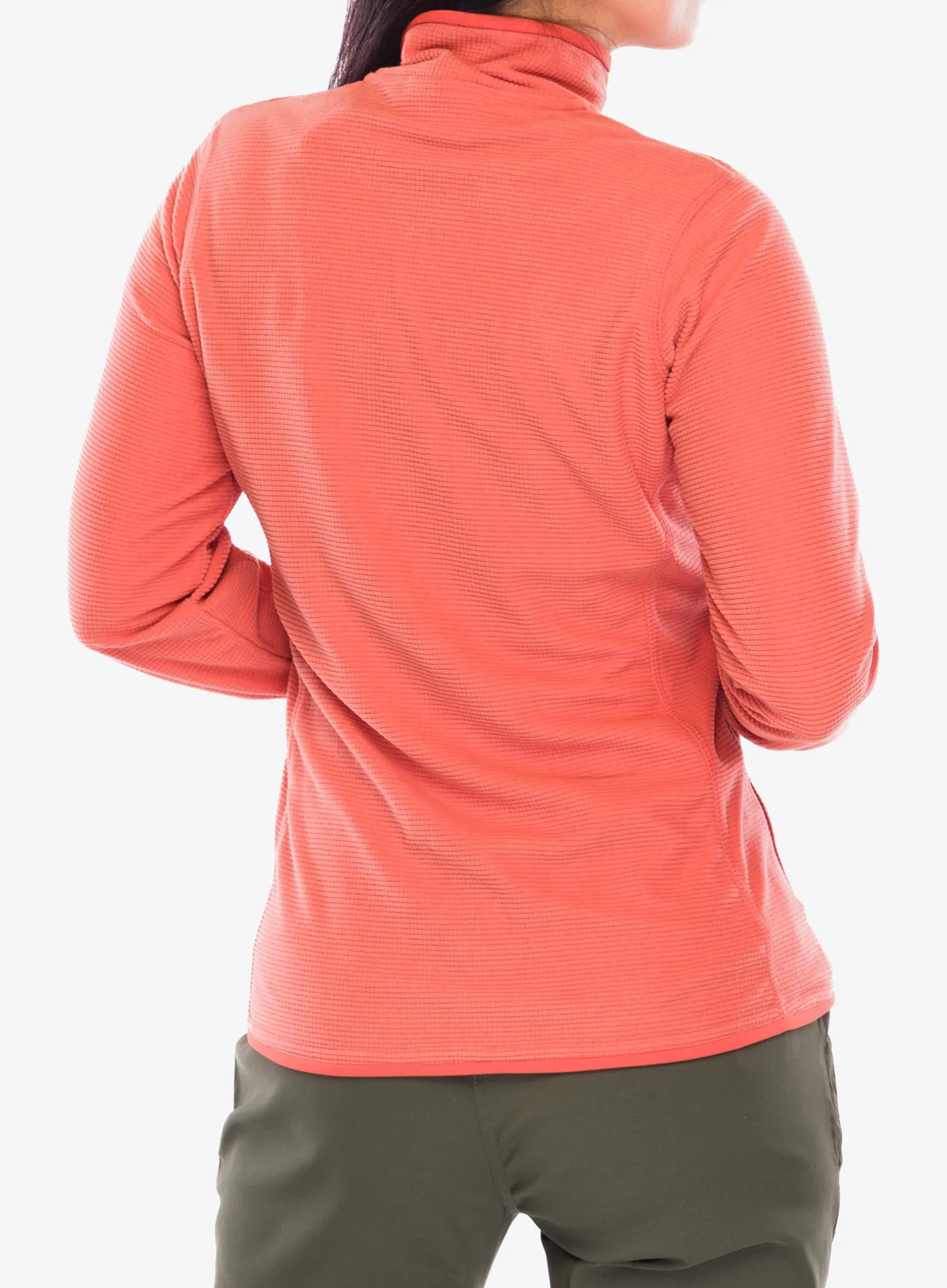 Ženski flis Craghoppers NosiLife Anya Jacket - red sandstone