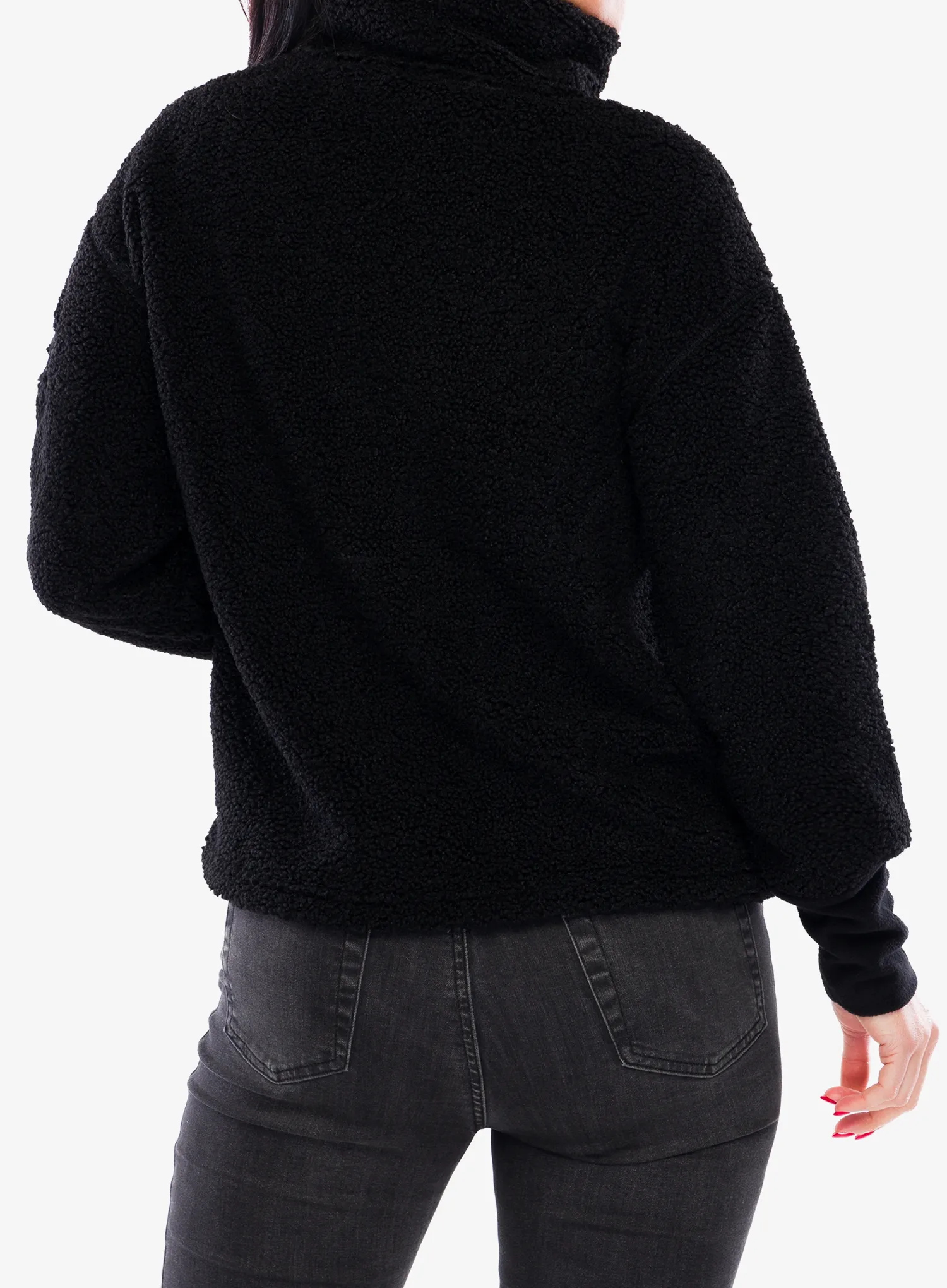 Ženski flis Didriksons Mella Full Zip 3 - black