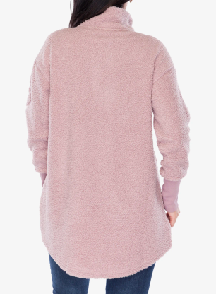 Ženski flis Didriksons Sally Full Zip 2 - oyster lilac