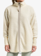 Ženski flis Didriksons Sally Full Zip 2 - white foam