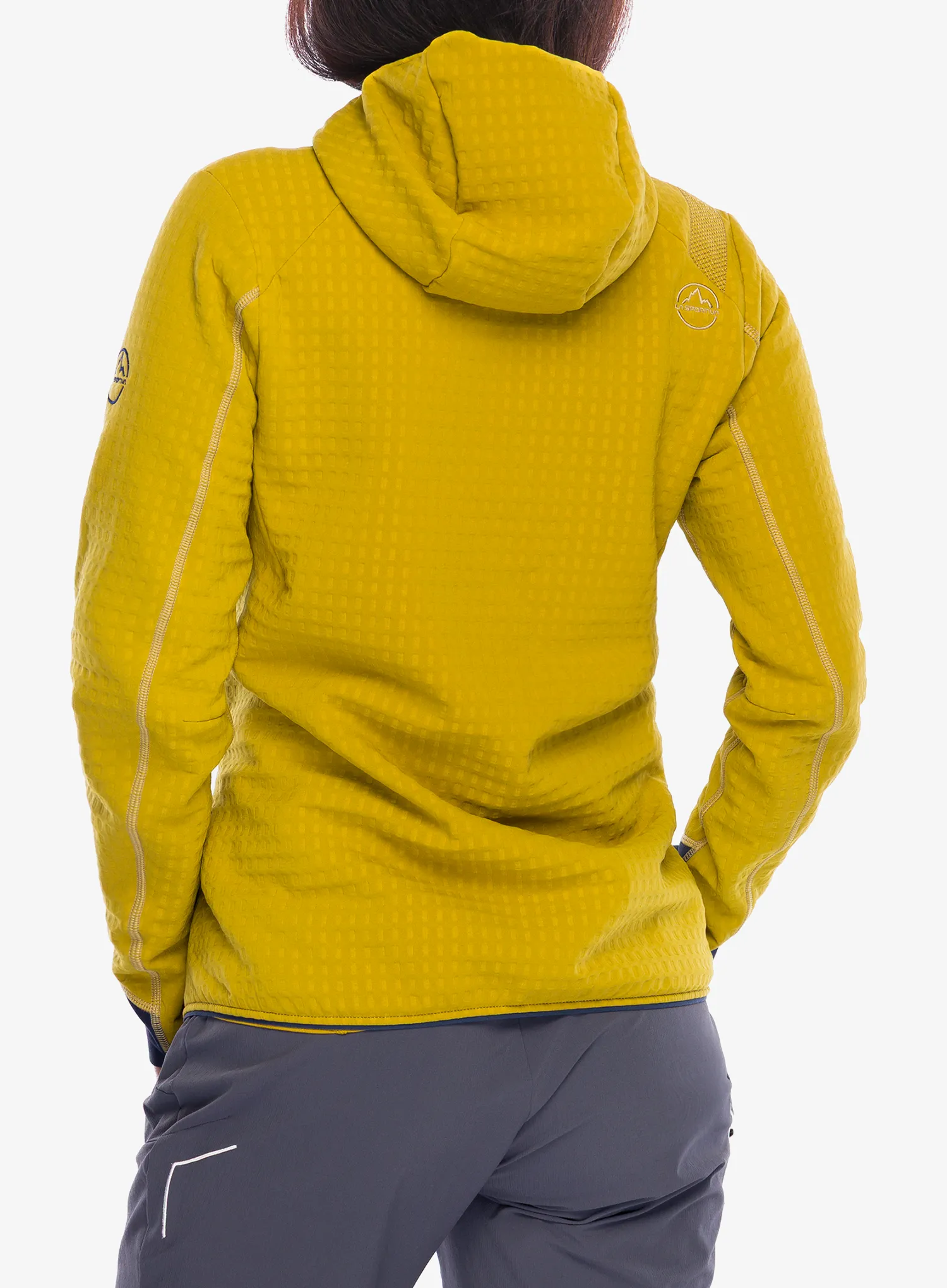Ženski flis La Sportiva Bristen Thermal Hoody - savana/night sky