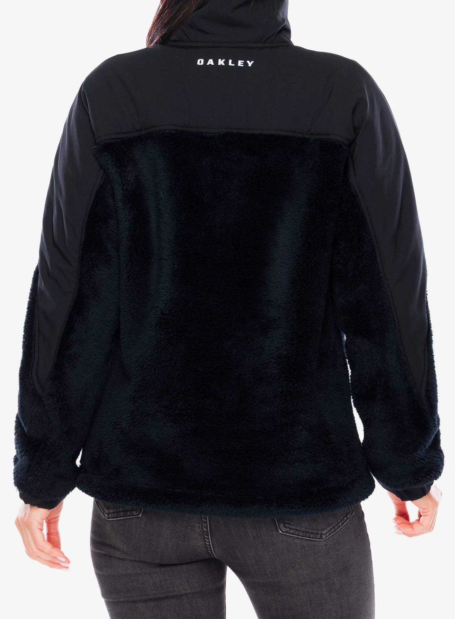 Ženski flis Oakley Mountain Fire Sherpa - blackout