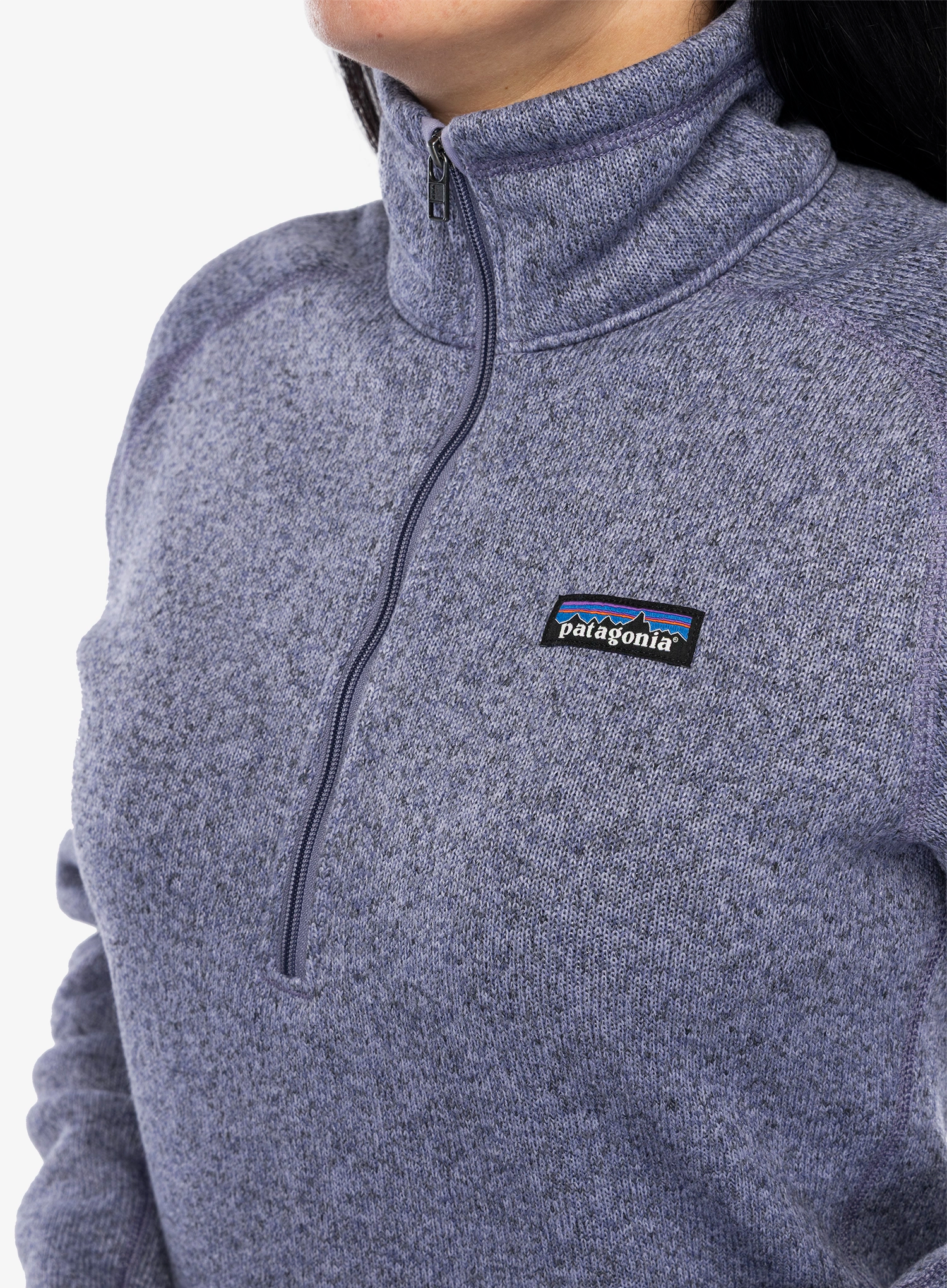 Ženski flis Patagonia Better Sweater 1/4 Zip - concrete purple