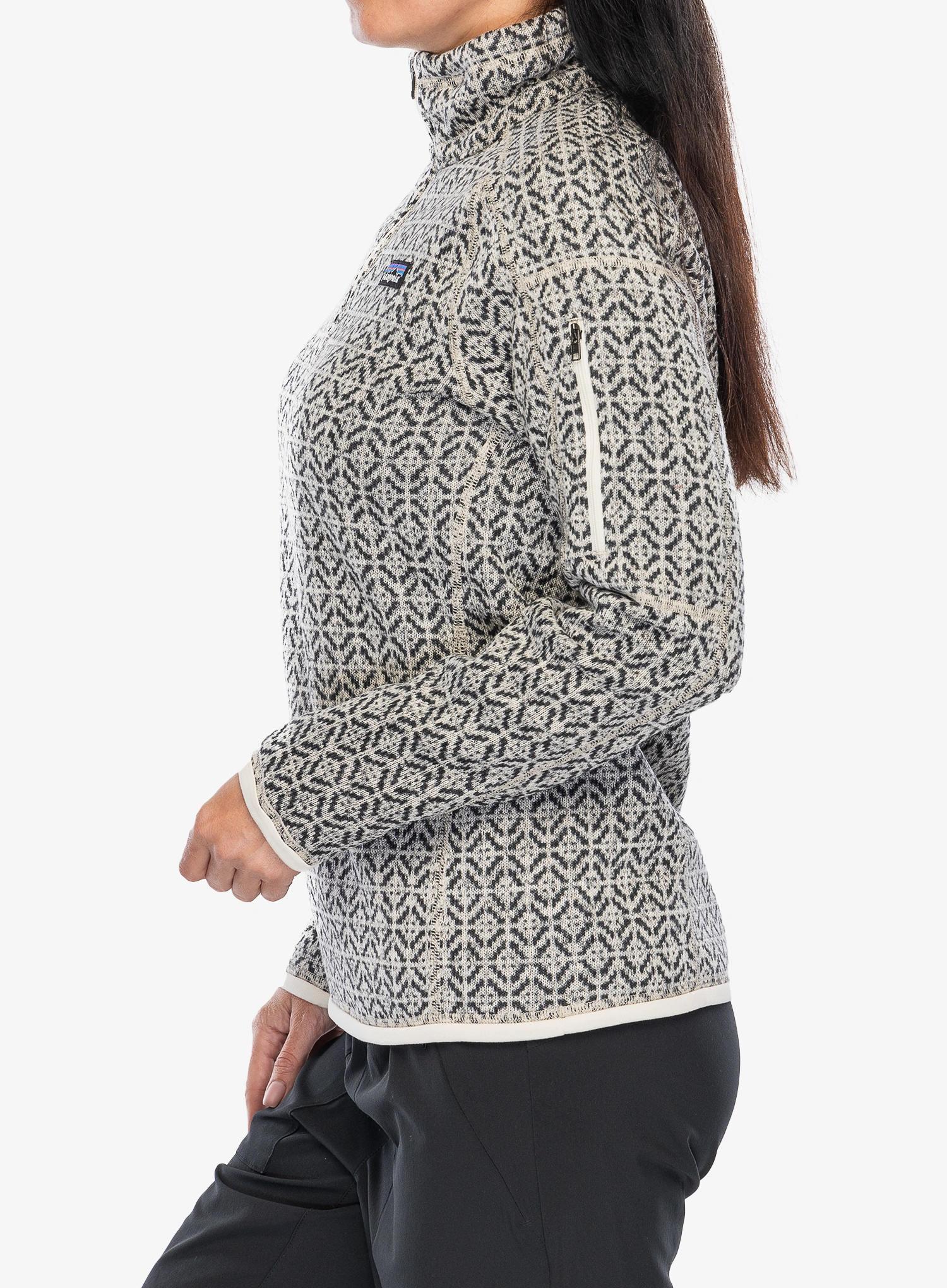 Ženski flis Patagonia Better Sweater 1/4 Zip - scales/natural