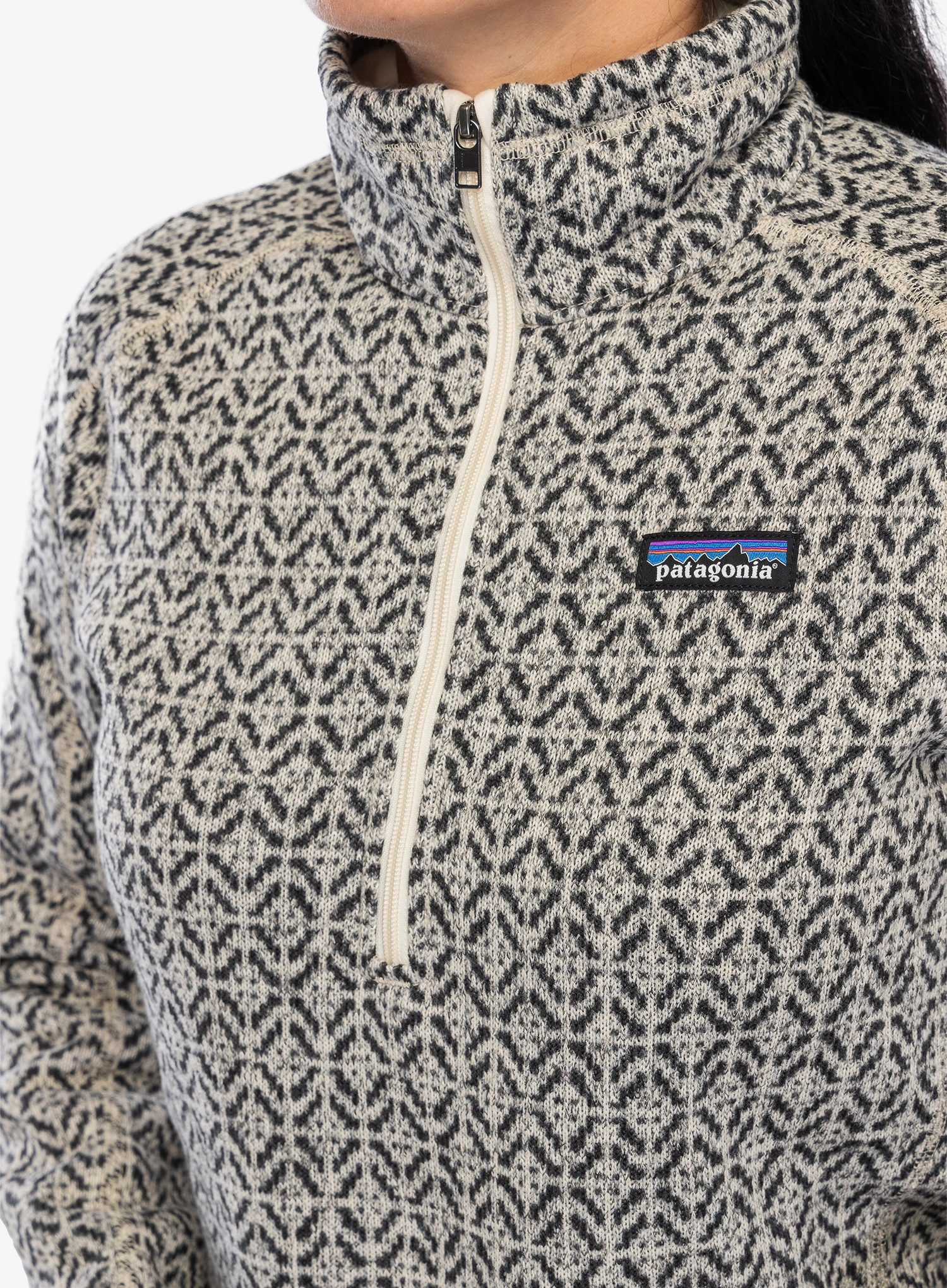 Ženski flis Patagonia Better Sweater 1/4 Zip - scales/natural