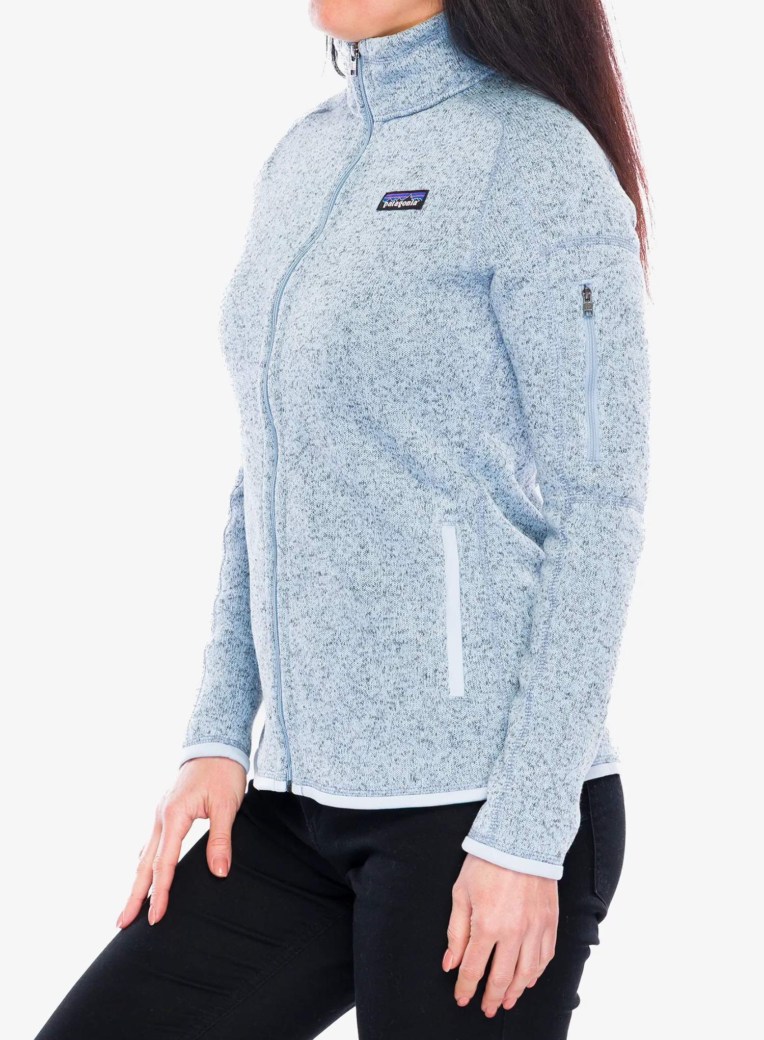 Ženski flis Patagonia Better Sweater Jacket - fleck blue