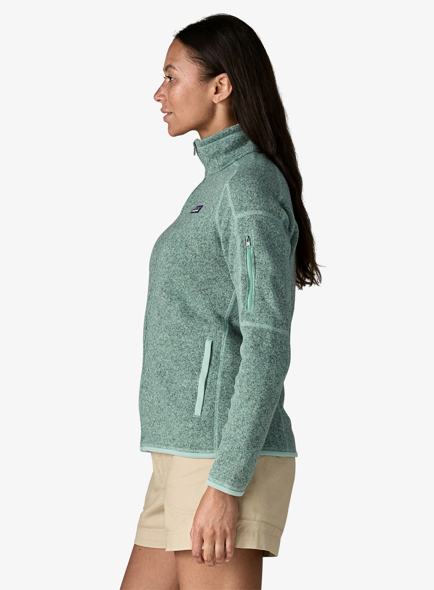 Ženski flis Patagonia Better Sweater Jacket - thin ice