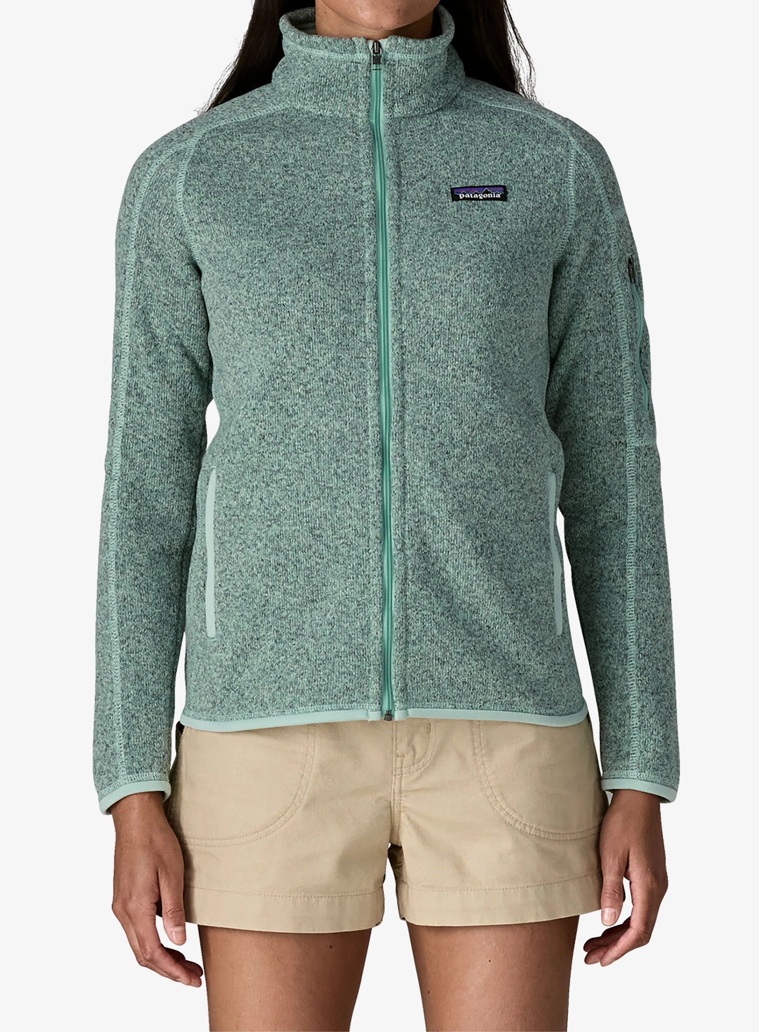 Ženski flis Patagonia Better Sweater Jacket - thin ice