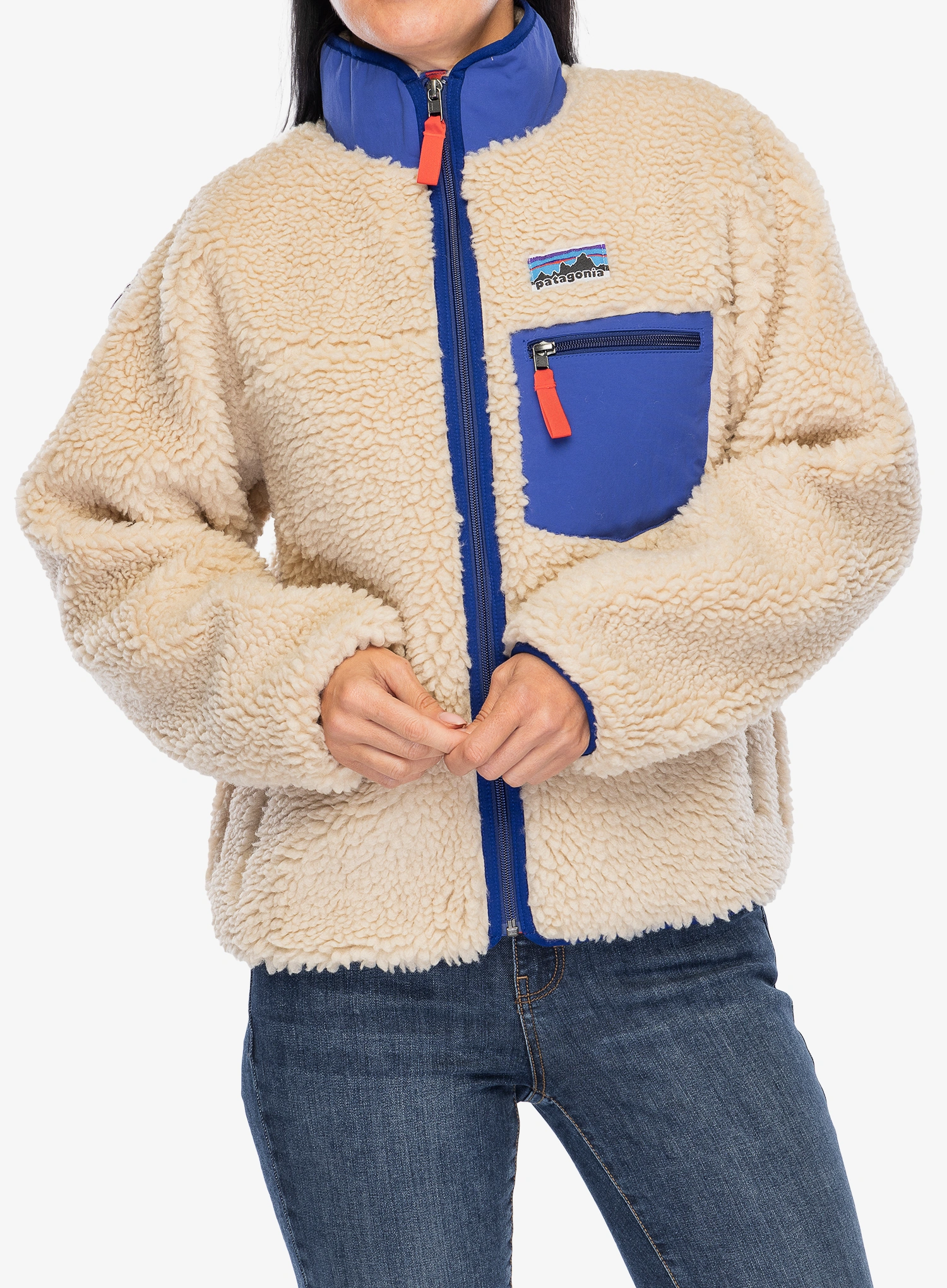 Ženski flis Patagonia Classic Retro-X Jacket - dark natural