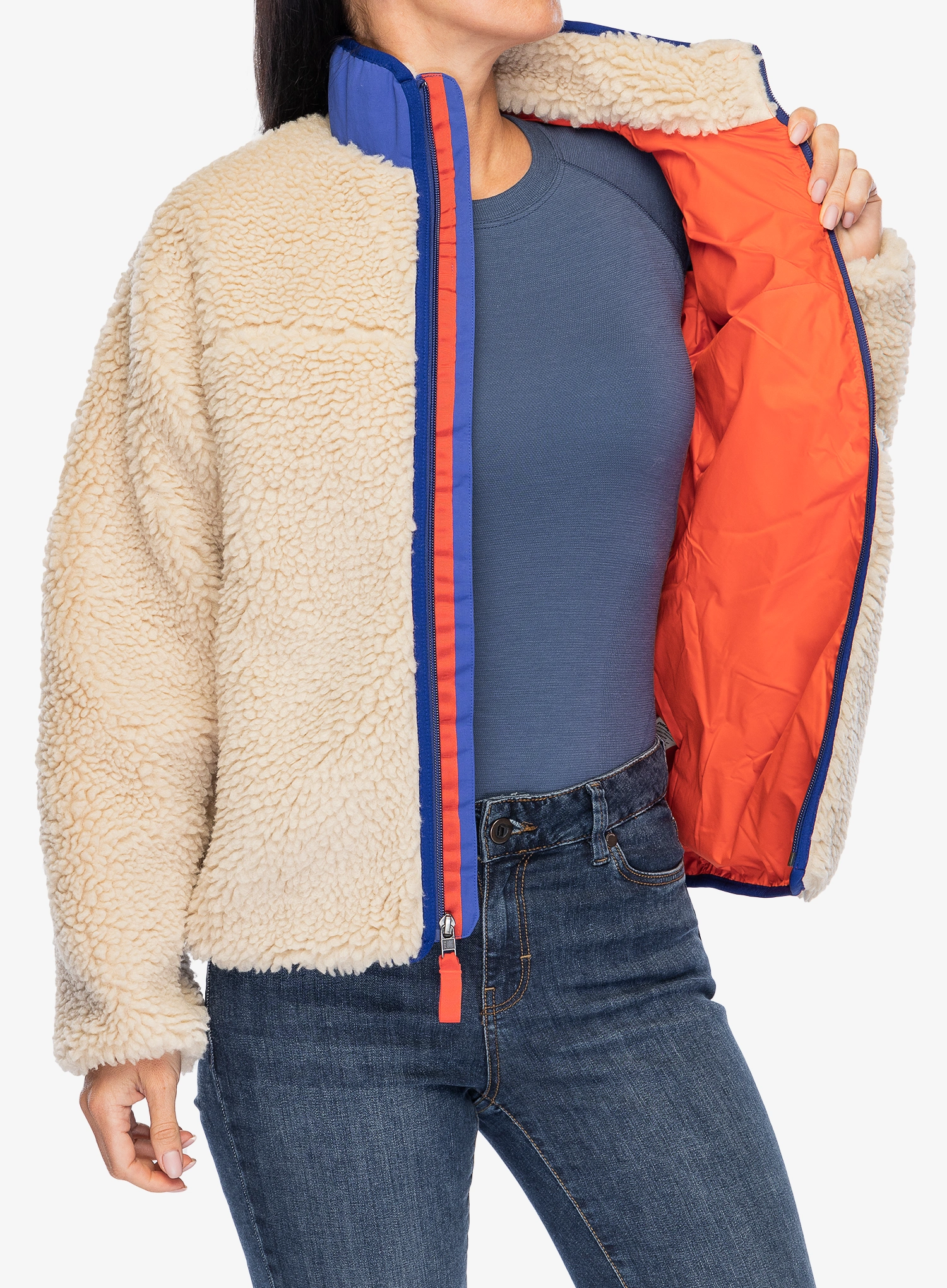 Ženski flis Patagonia Classic Retro-X Jacket - dark natural