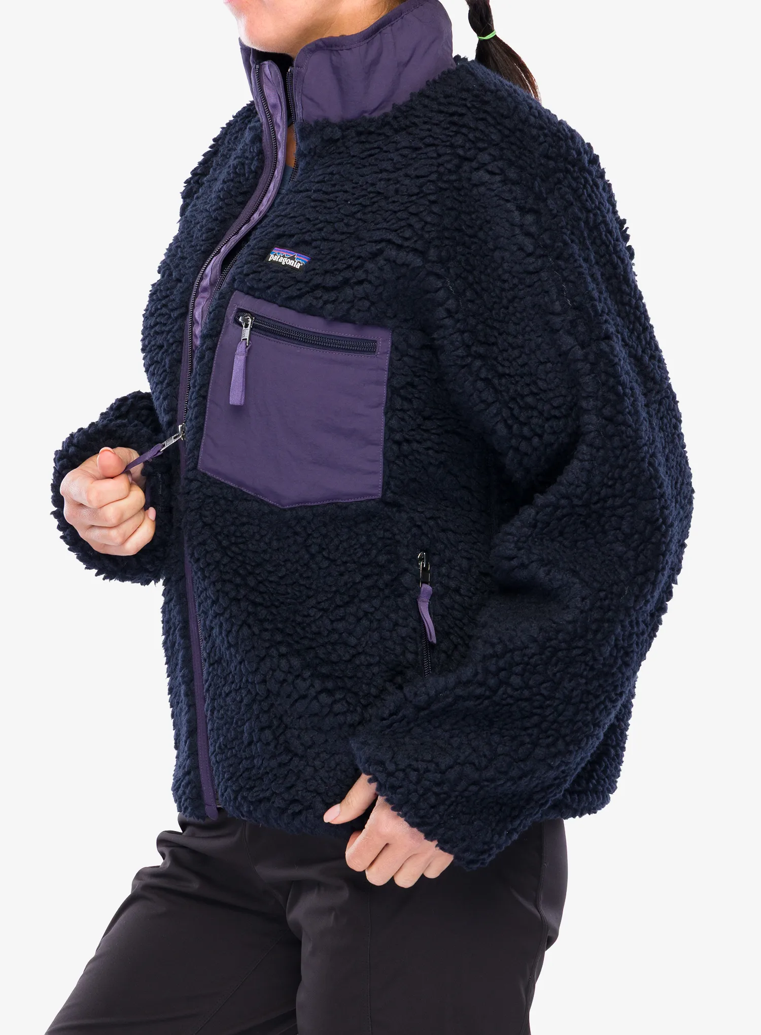 Ženski flis Patagonia Classic Retro-X Jacket - sunken blue