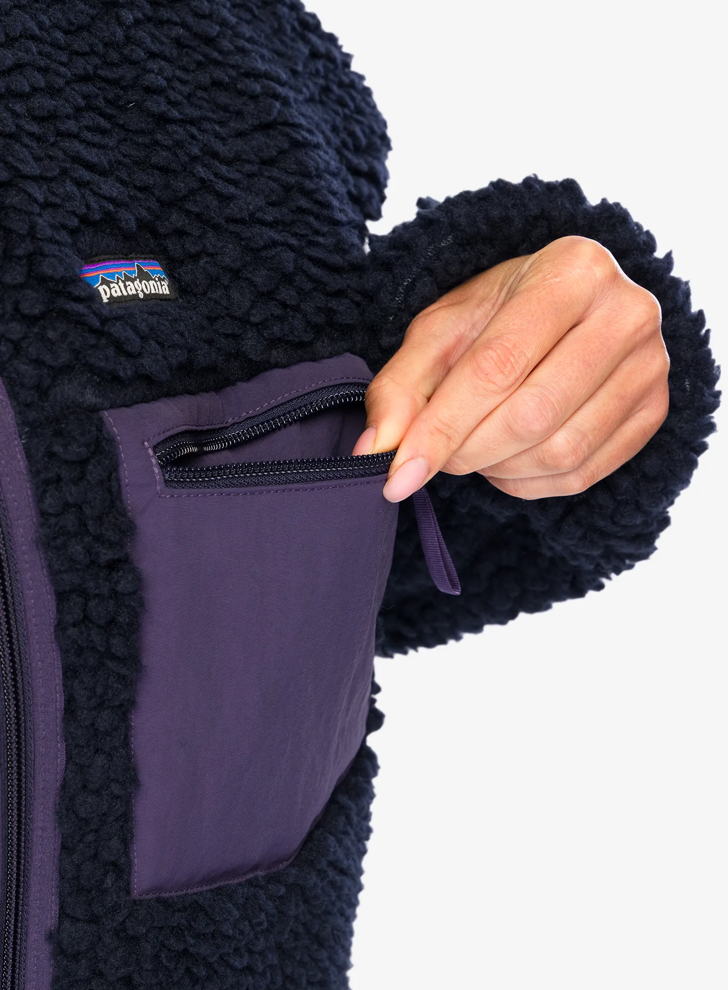 Ženski flis Patagonia Classic Retro-X Jacket - sunken blue