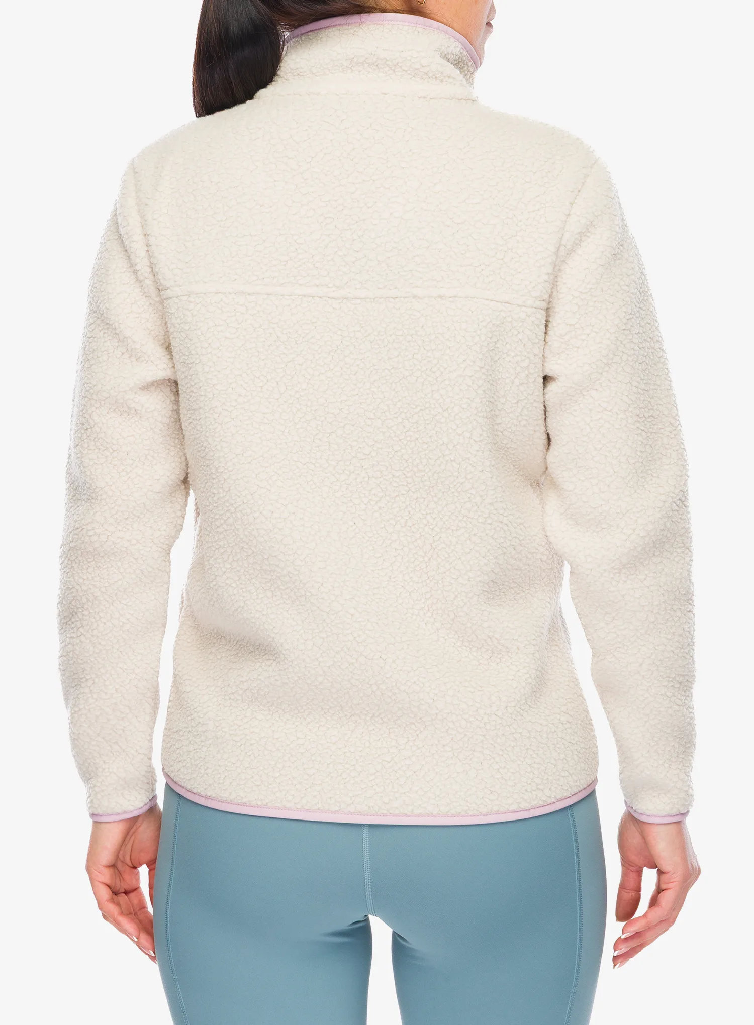 Ženski flis Patagonia Retro Pile Jacket - dark natural