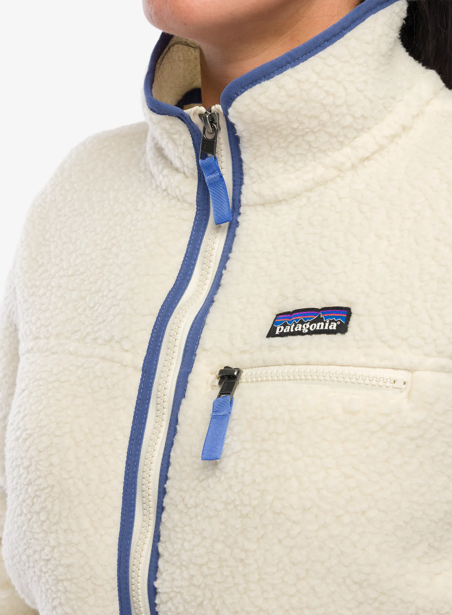 Ženski flis Patagonia Retro Pile Jacket - natural
