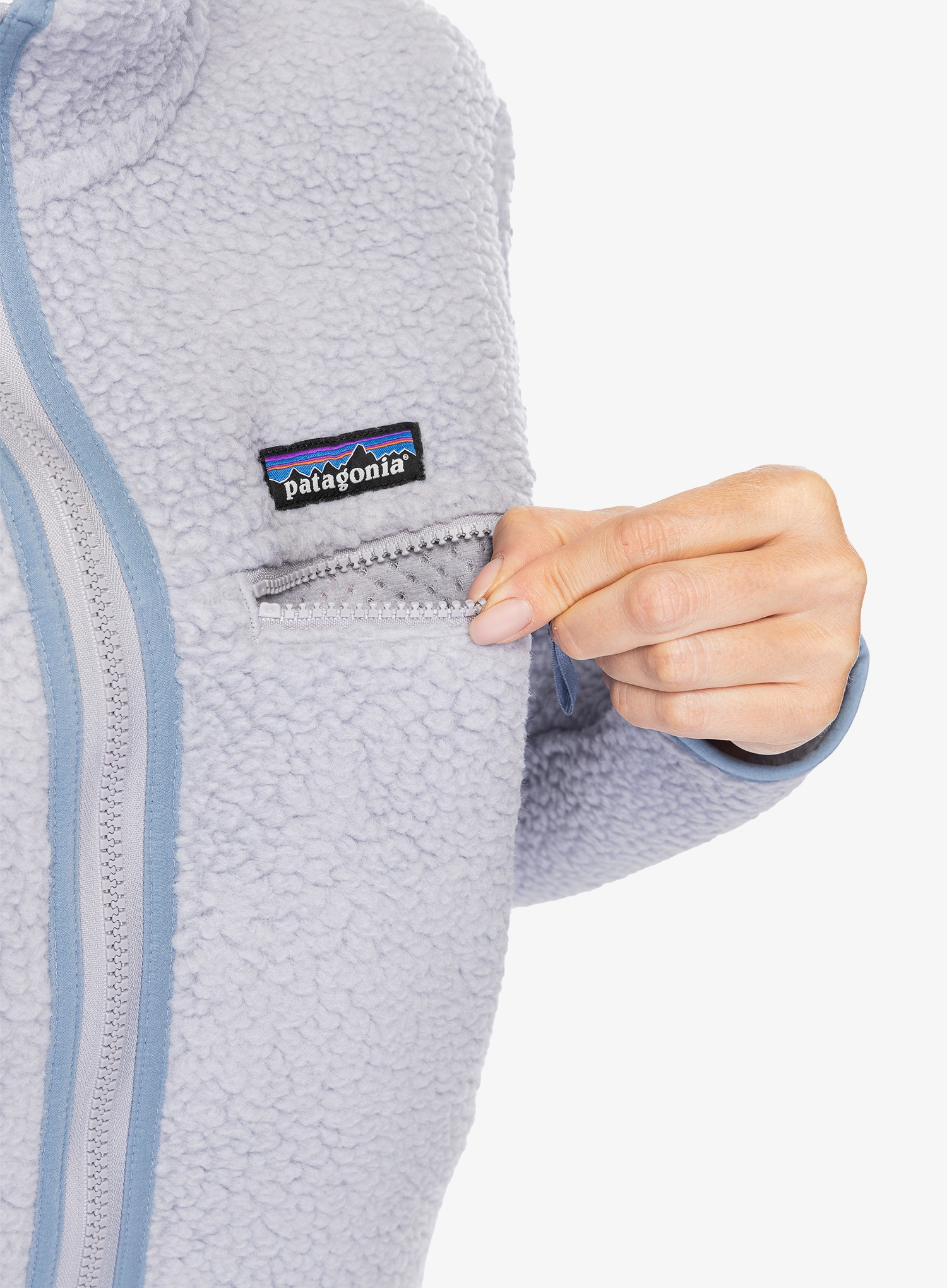 Ženski flis Patagonia Retro Pile Jacket - permafrost purple