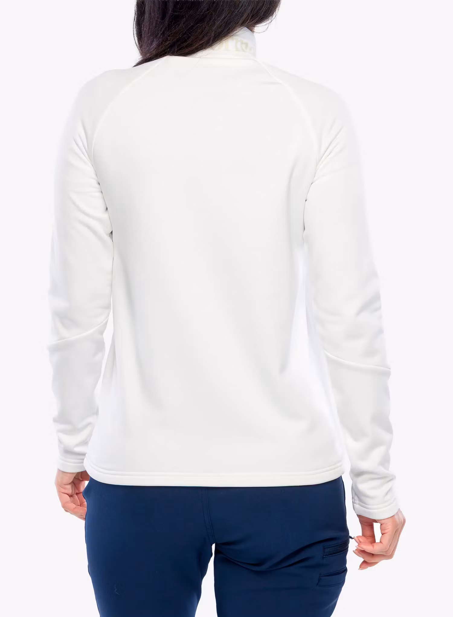 Ženski flis Peak Performance Rider Essentials Zip Jacket - offwhite/offwhite