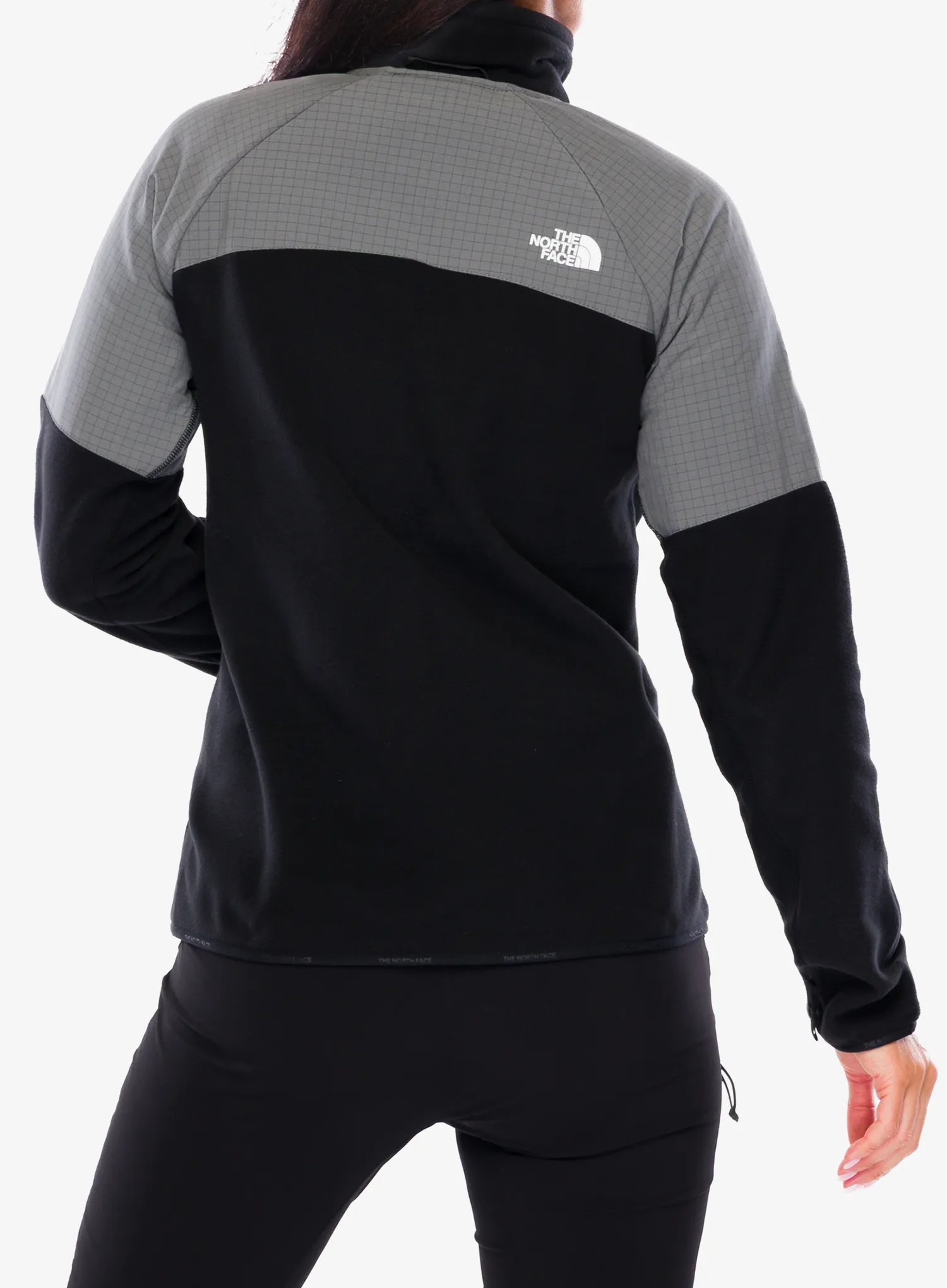 Ženski flis The North Face Glacier Heavyweight Full Zip Jacket - tnf black/smoked pearl