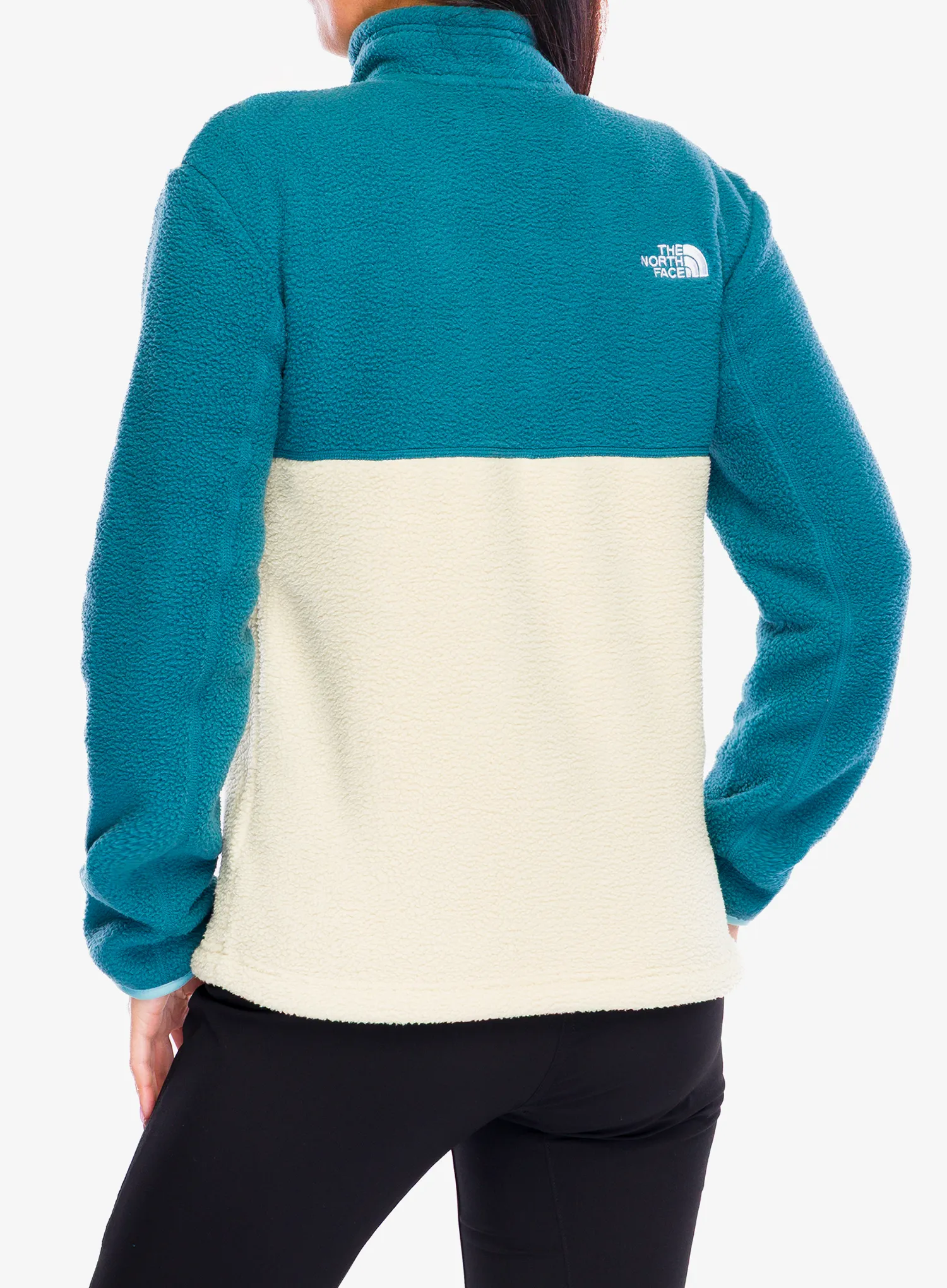 Ženski flis The North Face Yumiori Full Zip - gravel/space/blue eclipse