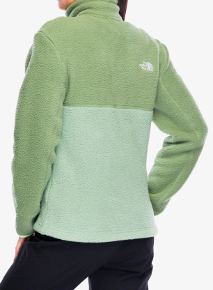 Ženski flis The North Face Yumiori Full Zip - slate moss/bark mist