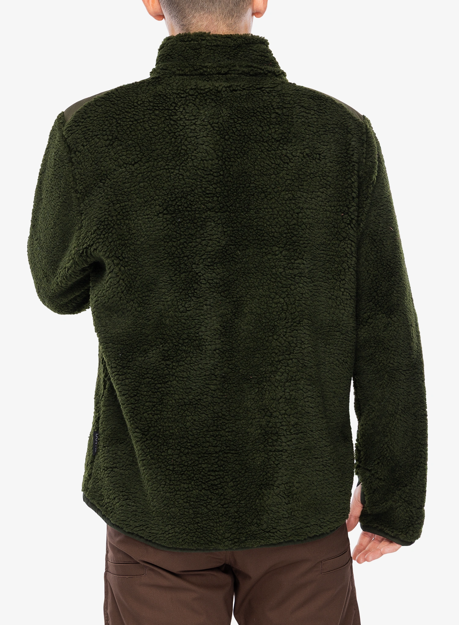Flis Dovre Teddy Fleece Merino Wool - green