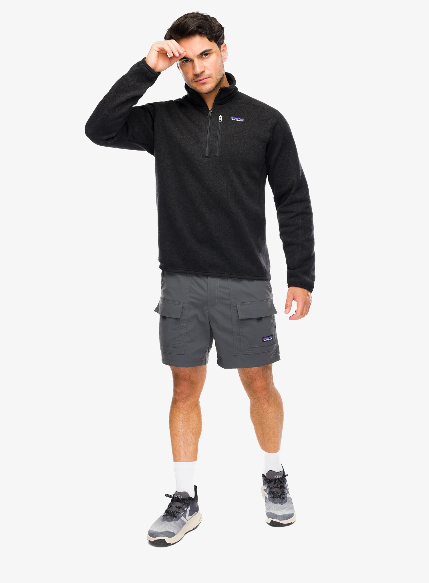 Flis Patagonia Better Sweater 1/4 Zip - black