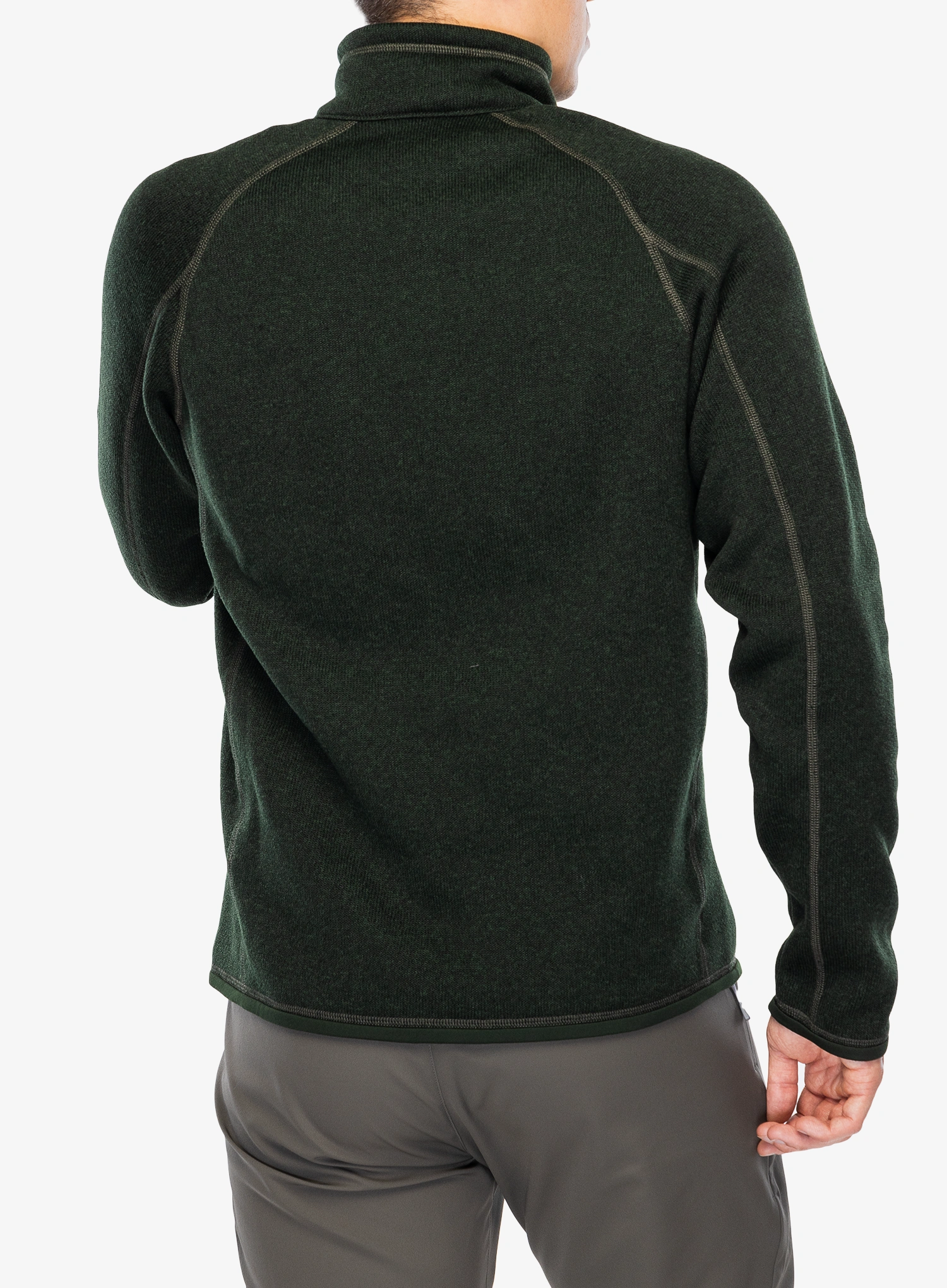 Flis Patagonia Better Sweater 1/4 Zip - old growth green
