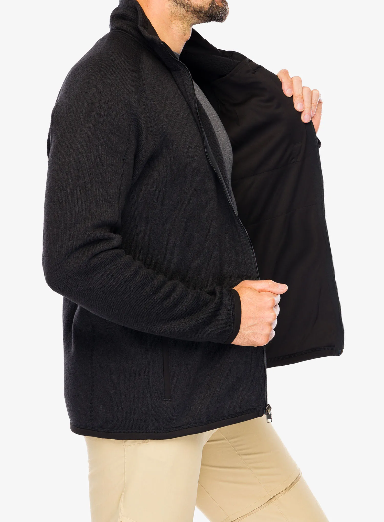 Flis Patagonia Better Sweater Jacket - black