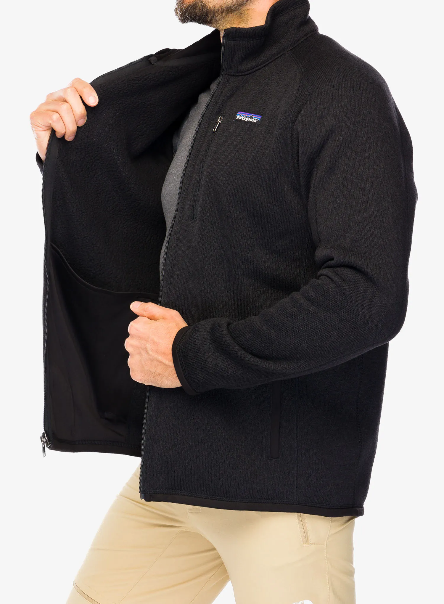 Flis Patagonia Better Sweater Jacket - black