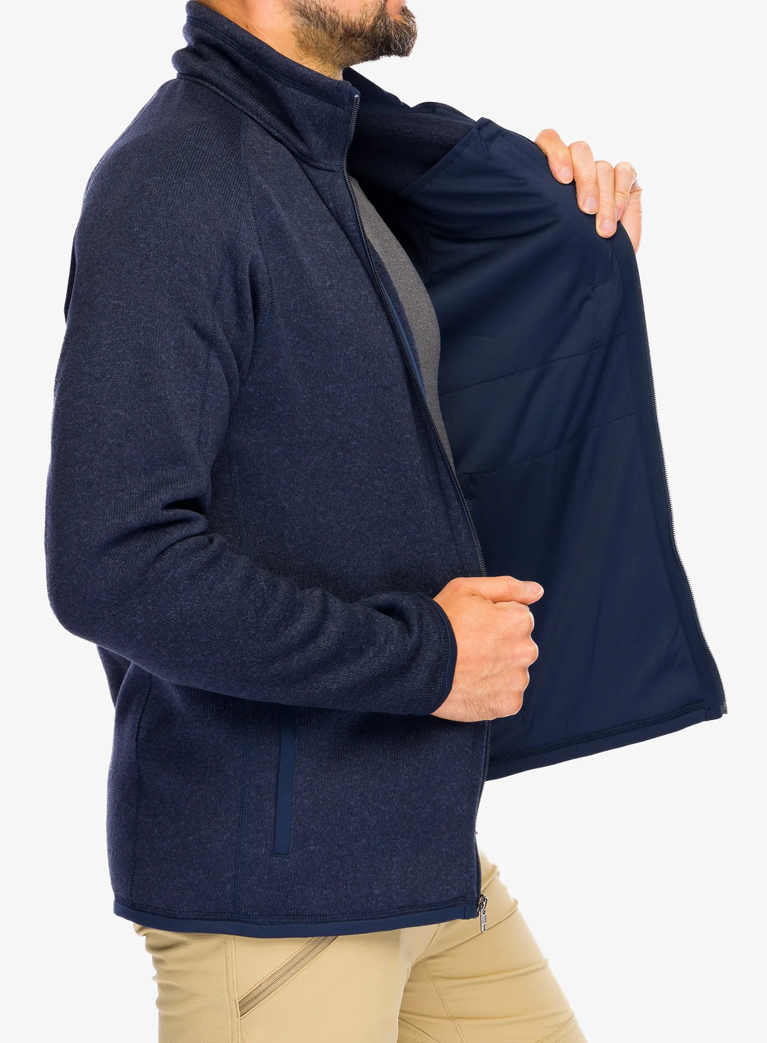 Flis Patagonia Better Sweater Jacket - neo navy